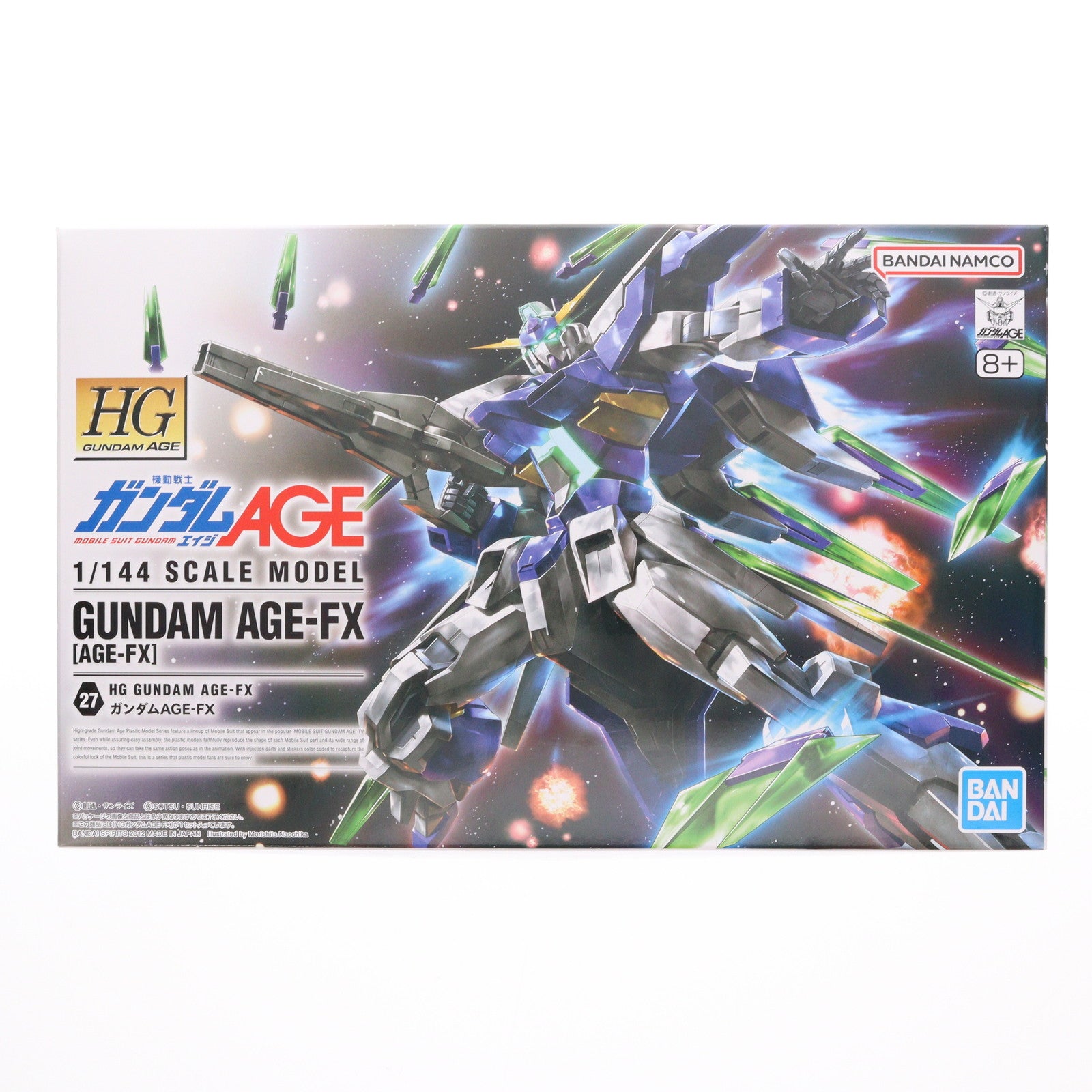 【中古即納】[PTM] HG 1/144 ガンダムAGE-FX 機動戦士ガンダムAGE(エイジ) プラモデル バンダイスピリッツ(20200915)