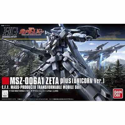 【中古即納】[PTM] パーツ未修正版 HGUC 1/144 MSZ-006A1 ゼータプラス(ユニコーンVer.) 機動戦士ガンダムUC(ユニコーン) プラモデル(0189577) バンダイ(20180316)