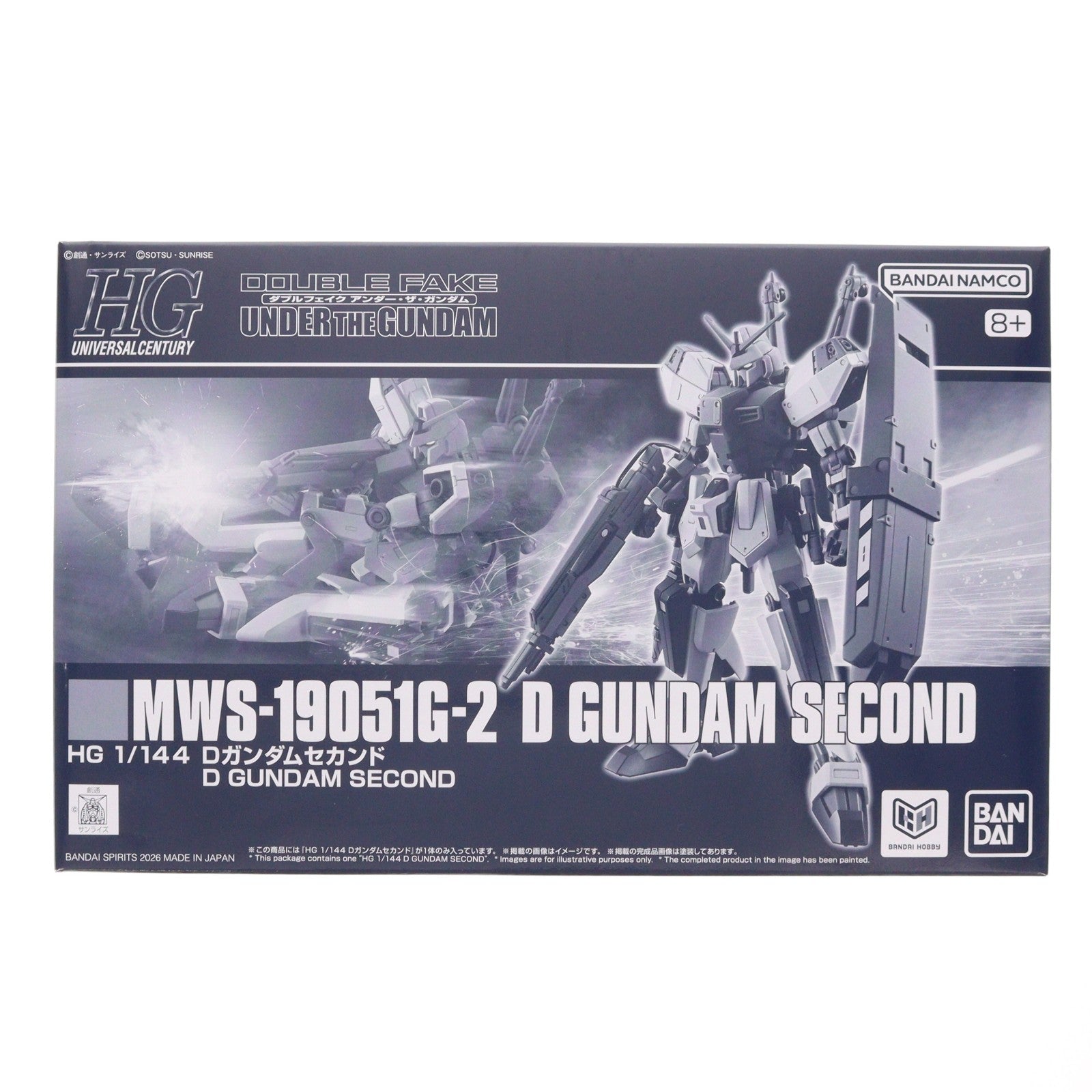 【中古即納】[PTM] プレミアムバンダイ限定 HG 1/144 Dガンダムセカンド ダブルフェイク アンダー・ザ・ガンダム プラモデル(5072567) バンダイスピリッツ(20260531)