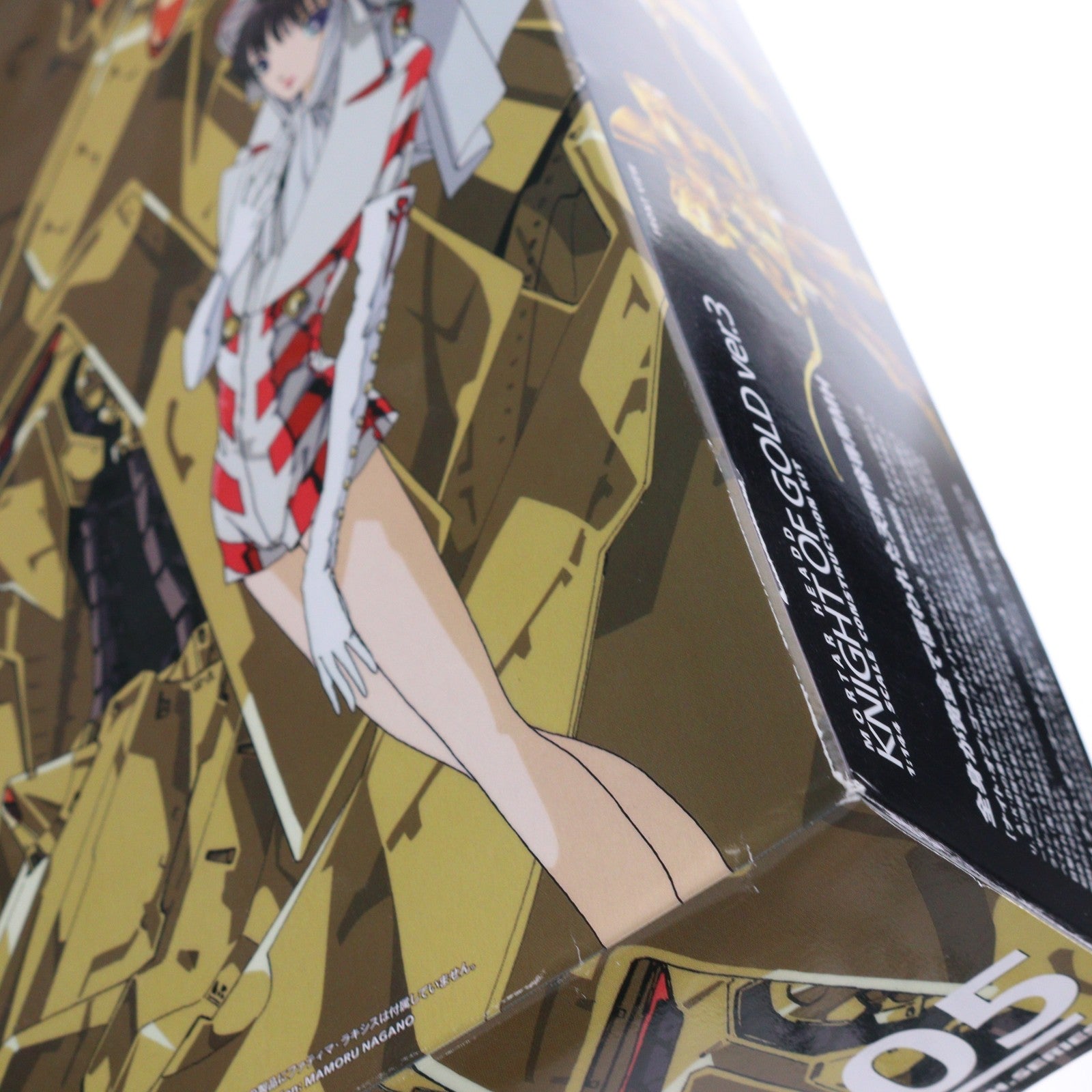 【中古即納】[PTM] 1/144 ナイト・オブ・ゴールド ver.3(成型色オレンジ) ファイブスター物語 プラモデル（FS-107) ウェーブ(WAVE)(20220228)