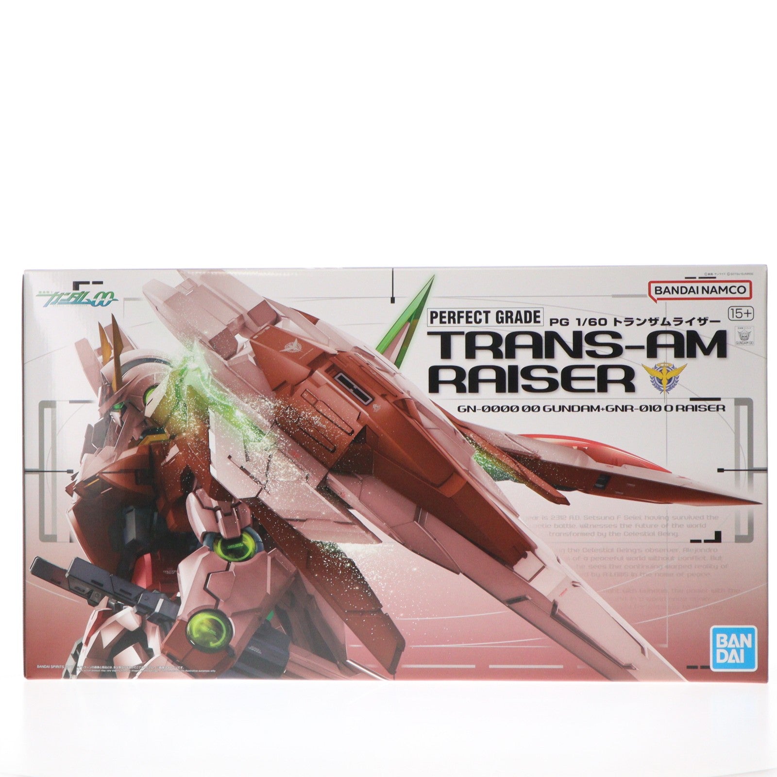 【中古即納】[PTM] プレミアムバンダイ限定 PG 1/60 GN-0000+GNR-010 トランザムライザー 機動戦士ガンダム00(ダブルオー) プラモデル(5063567) バンダイスピリッツ(20251017)