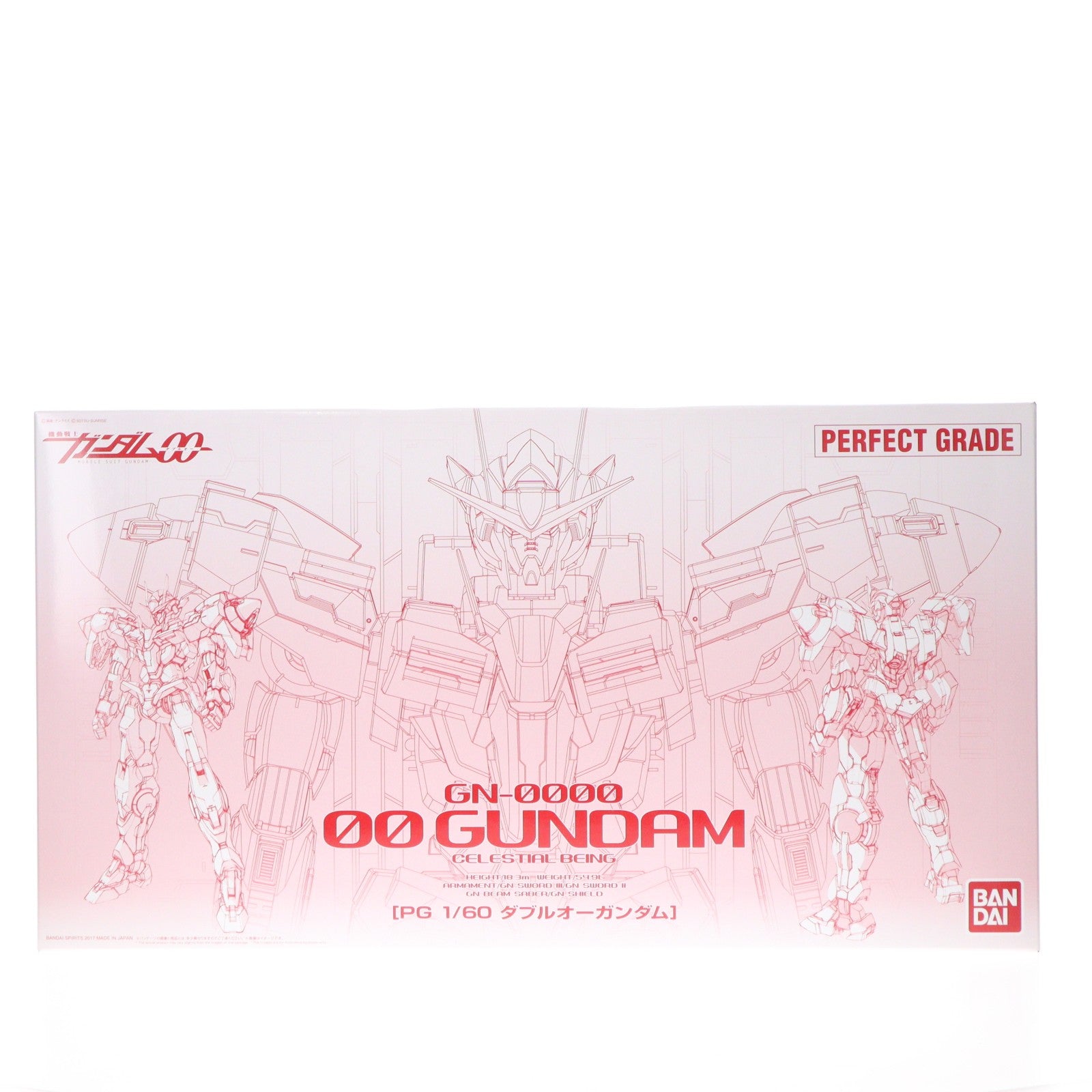 【中古即納】[PTM] プレミアムバンダイ限定 PG 1/60 GN-0000+GNR-010 トランザムライザー 機動戦士ガンダム00(ダブルオー) プラモデル(5063567) バンダイスピリッツ(20251017)