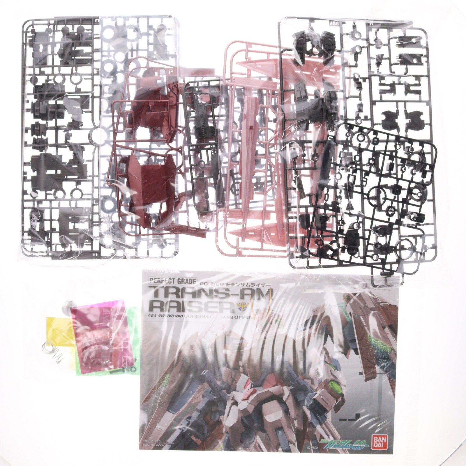【中古即納】[PTM] プレミアムバンダイ限定 PG 1/60 GN-0000+GNR-010 トランザムライザー 機動戦士ガンダム00(ダブルオー) プラモデル(5063567) バンダイスピリッツ(20251017)