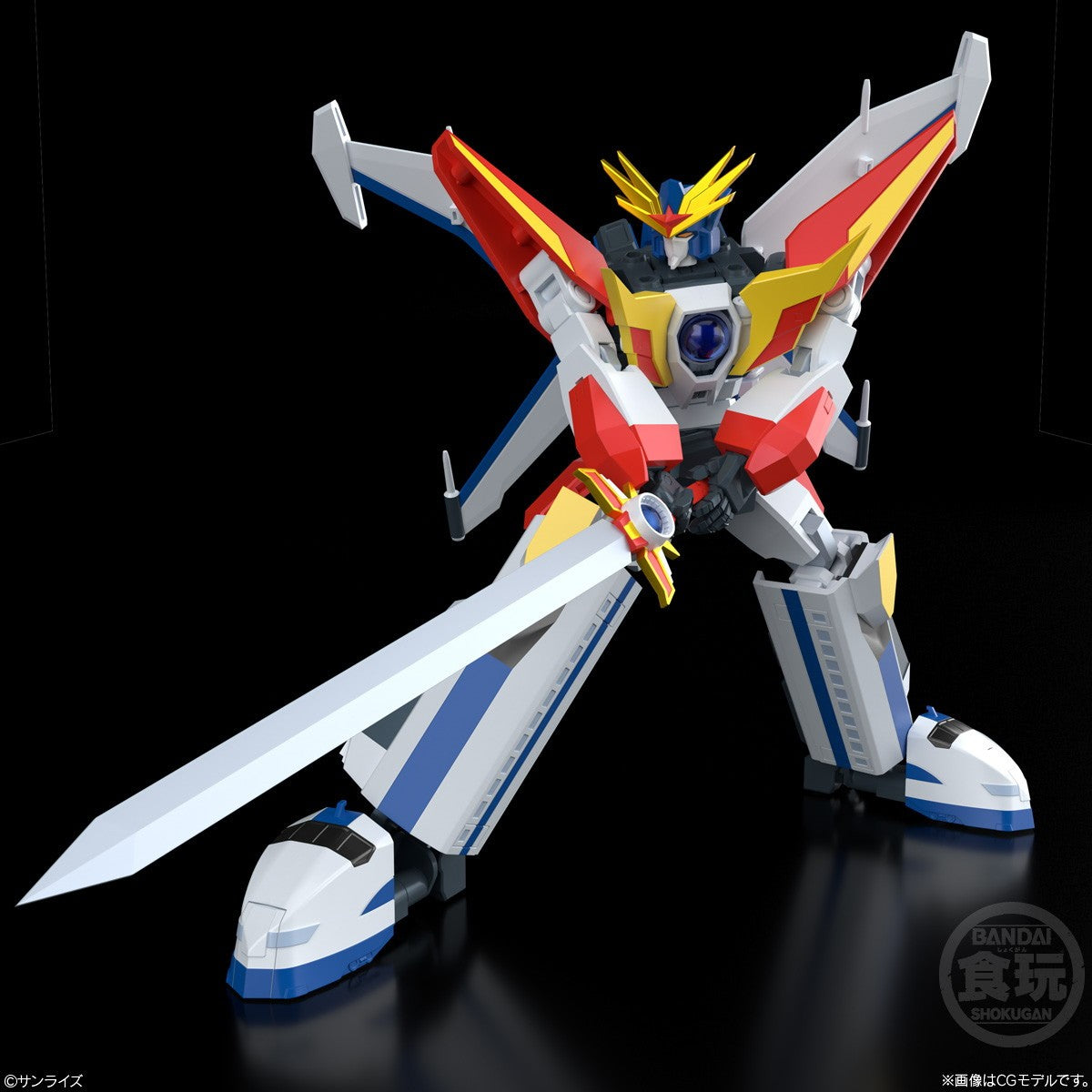 【中古即納】[PTM] (食玩) SMP[SHOKUGAN MODELING PROJECT] 伝説の勇者ダ・ガーン プラモデル バンダイ(20260412)