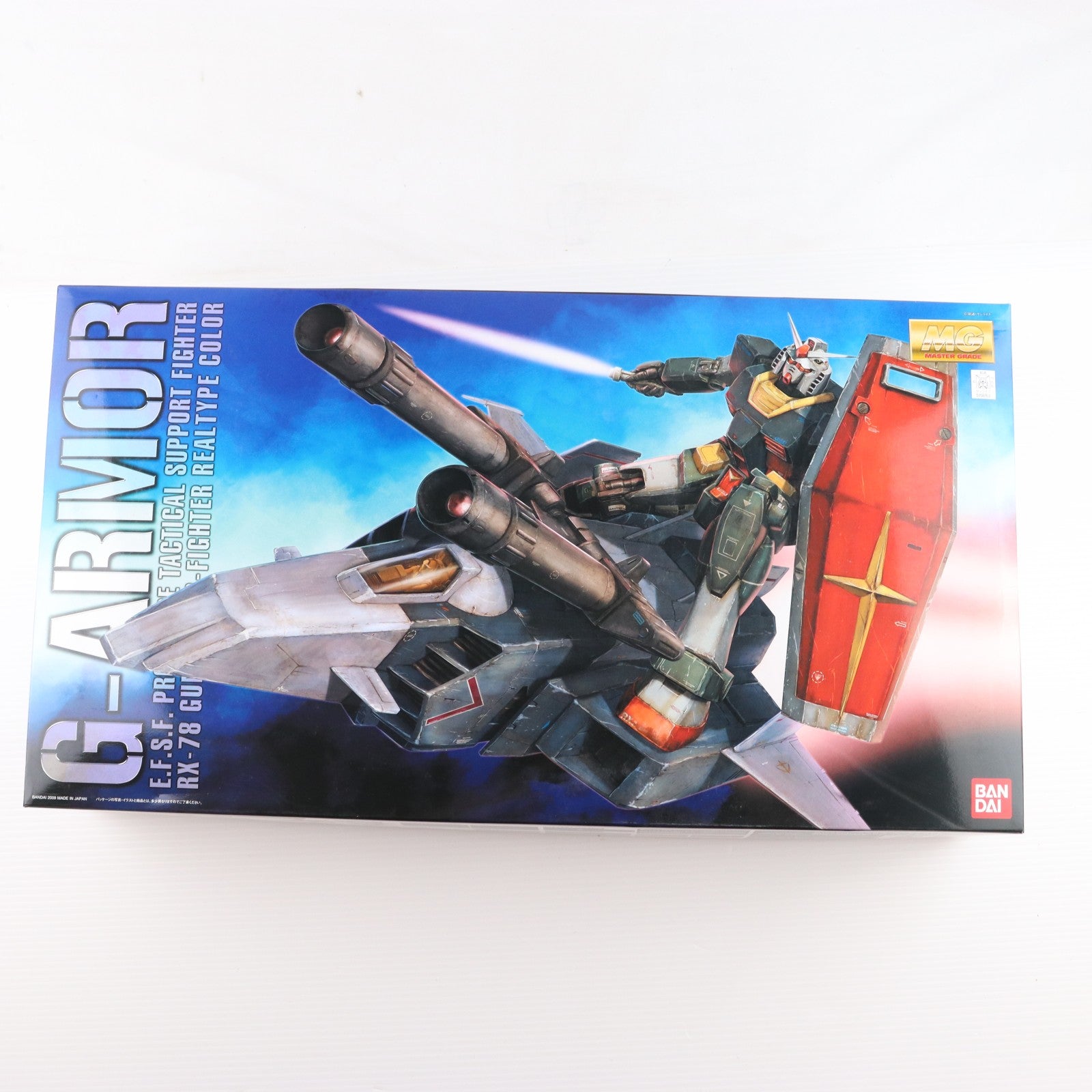 【中古即納】[PTM] MG 1/100 Gアーマー リアルタイプカラー 機動戦士ガンダム プラモデル(0158763) バンダイ(20090625)