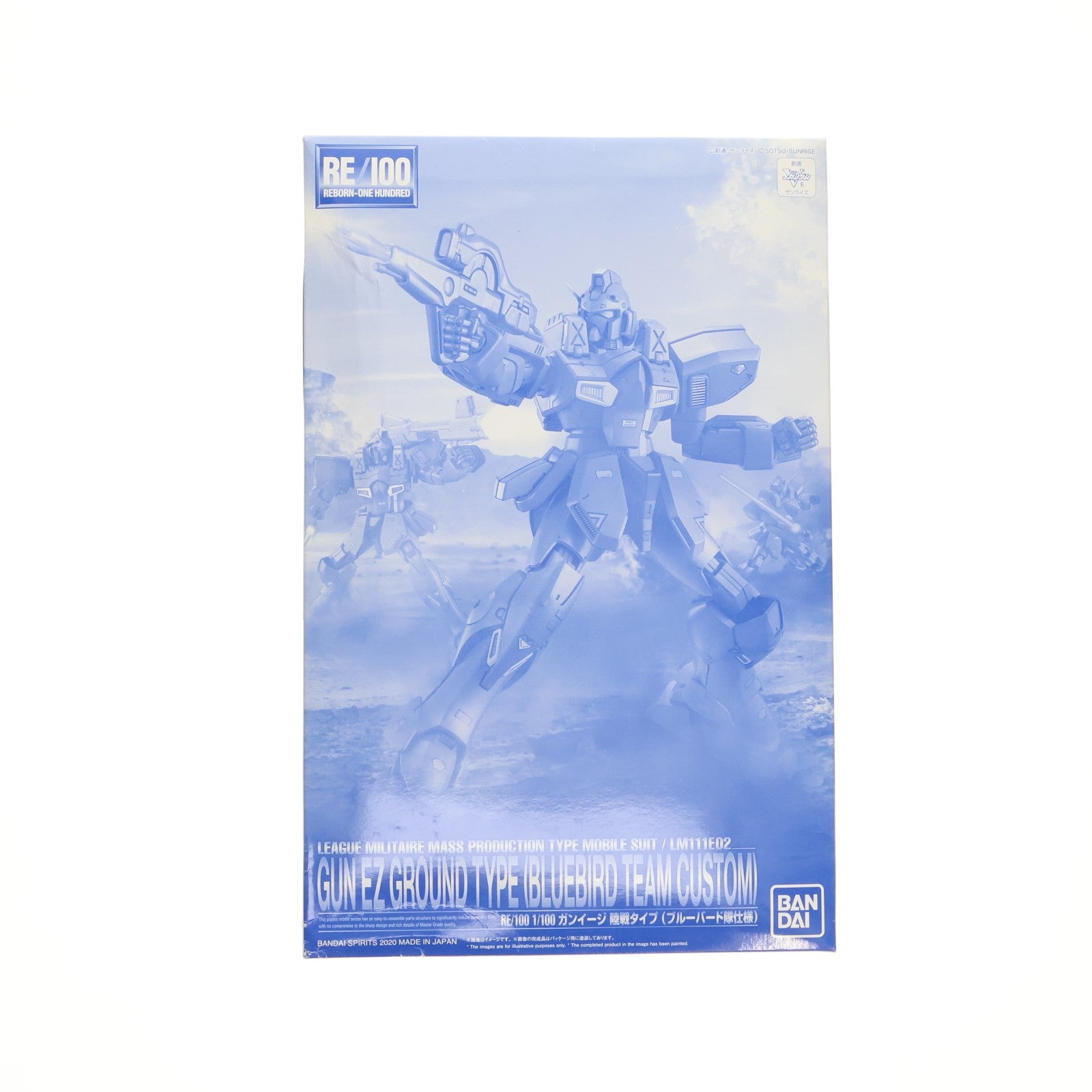 【中古即納】[PTM] プレミアムバンダイ限定 RE/100 1/100 LM111E02 ガンイージ 陸戦タイプ(ブルーバード隊仕様) 機動戦士Vガンダム ニューモビルスーツバリエーション プラモデル(5060528) バンダイスピリッツ(20200731)