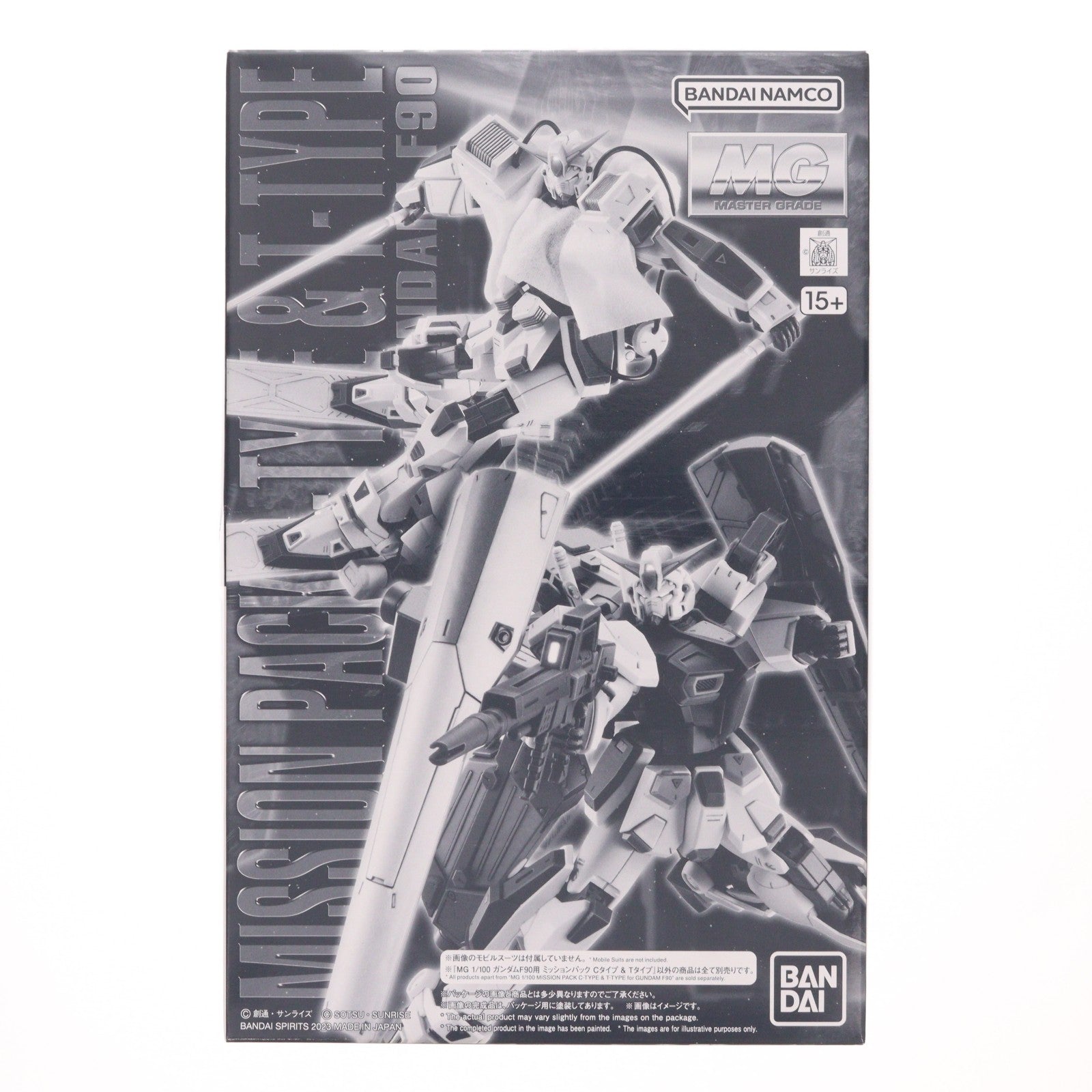 【中古即納】[PTM] プレミアムバンダイ限定 MG 1/100 ガンダムF90用 ミッションパック Cタイプ&Tタイプ 機動戦士ガンダムF90 プラモデル用アクセサリ(5065284) バンダイスピリッツ(20230228)