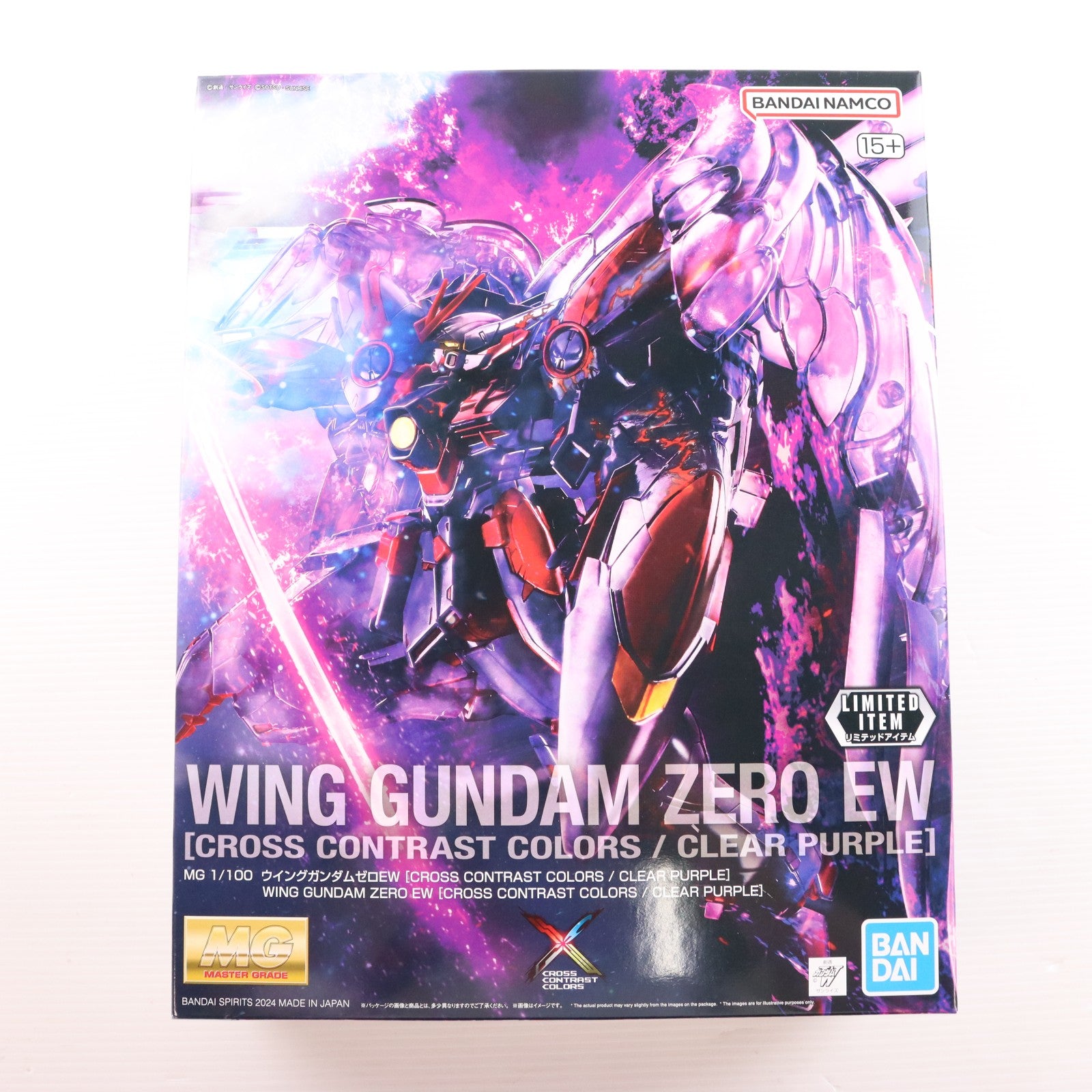 【中古即納】[PTM] イベント限定 MG 1/100 XXXG-00W0 ウイングガンダムゼロ EW(CROSS CONTRAST COLORS/CLEAR PURPLE) 新機動戦記ガンダムW Endless Waltz(ウイング エンドレスワルツ) プラモデル(5066537) バンダイスピリッツ(20240324)