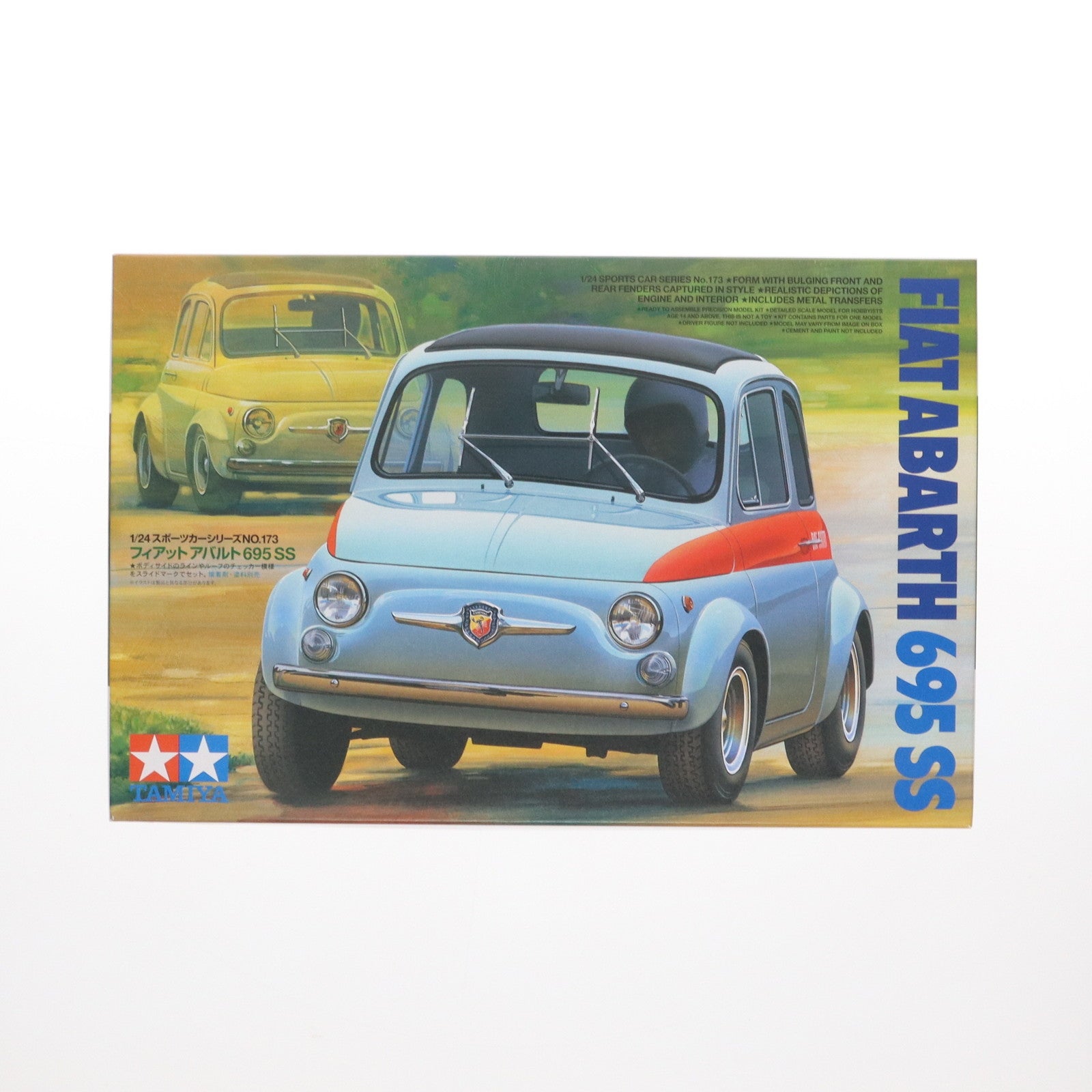 【中古即納】[PTM] スポーツカーシリーズ No.173 1/24 フィアット アバルト 695 SS 特別販売商品 プラモデル(24173) タミヤ(20240621)