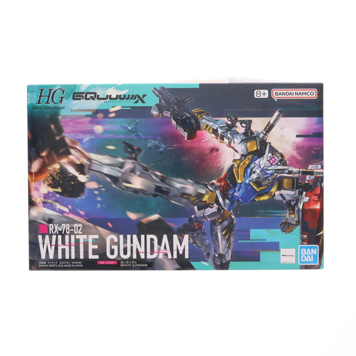 【中古即納】[PTM] HG 1/144 白いガンダム 機動戦士Gundam GQuuuuuuX(ガンダム ジークアクス) プラモデル(5069189) バンダイスピリッツ(20251206)