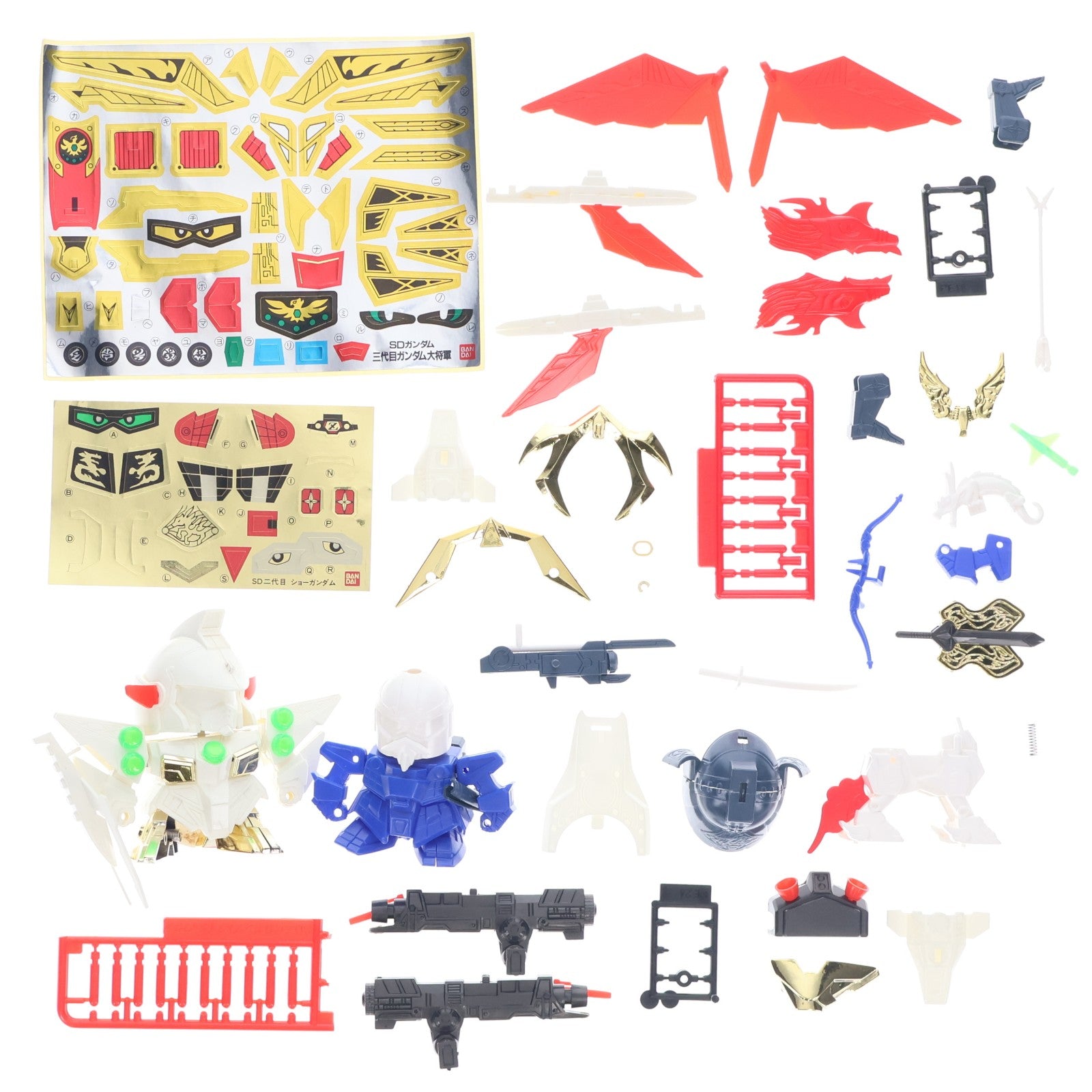 【中古即納】[PTM] SDガンダム BB戦士 67 三代目 頑駄無大将軍(ガンダムダイショウグン) SD戦国伝 風林火山編 プラモデル(0031261) バンダイ(19991231)