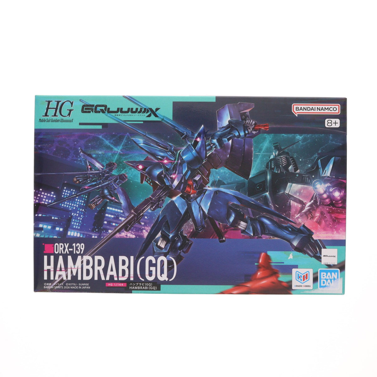 【中古即納】[PTM] HG 1/144 ハンブラビ(GQ) 機動戦士Gundam GQuuuuuuX(ガンダム ジークアクス) プラモデル(2836582) バンダイスピリッツ(20260626)