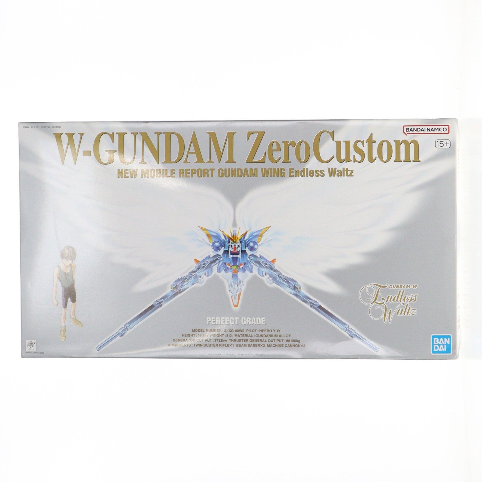 【中古即納】[PTM] (再販) PG 1/60 XXXG-00W0 ウイングガンダムゼロカスタム 新機動戦記ガンダムW Endless Waltz(エンドレスワルツ) プラモデル(5063825) バンダイスピリッツ(20241002)