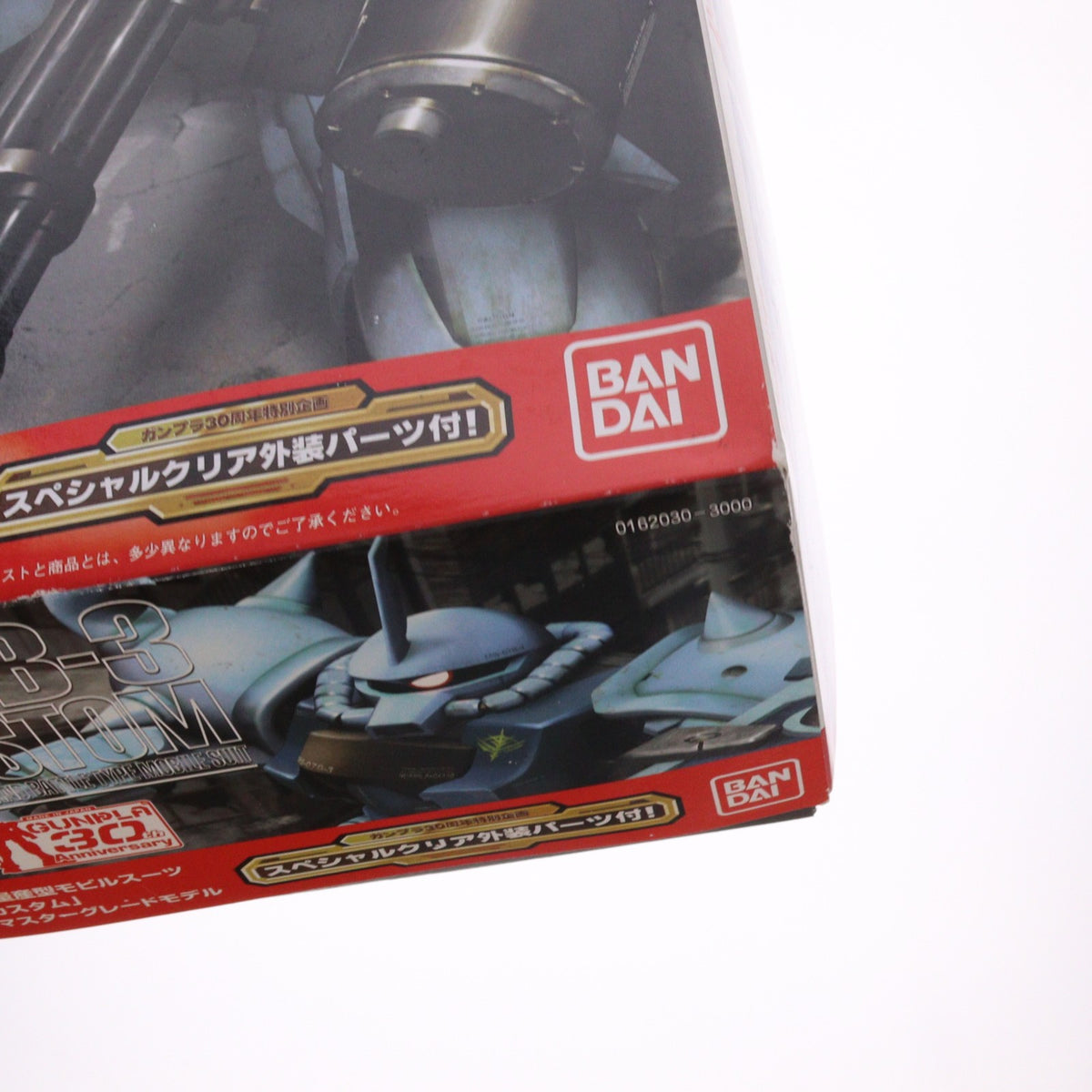 【中古即納】[PTM] MG 1/100 グフカスタム スペシャルクリア外装パーツ付き ガンプラ30周年記念特別企画 機動戦士ガンダム プラモデル(0162030) バンダイ(20100301)