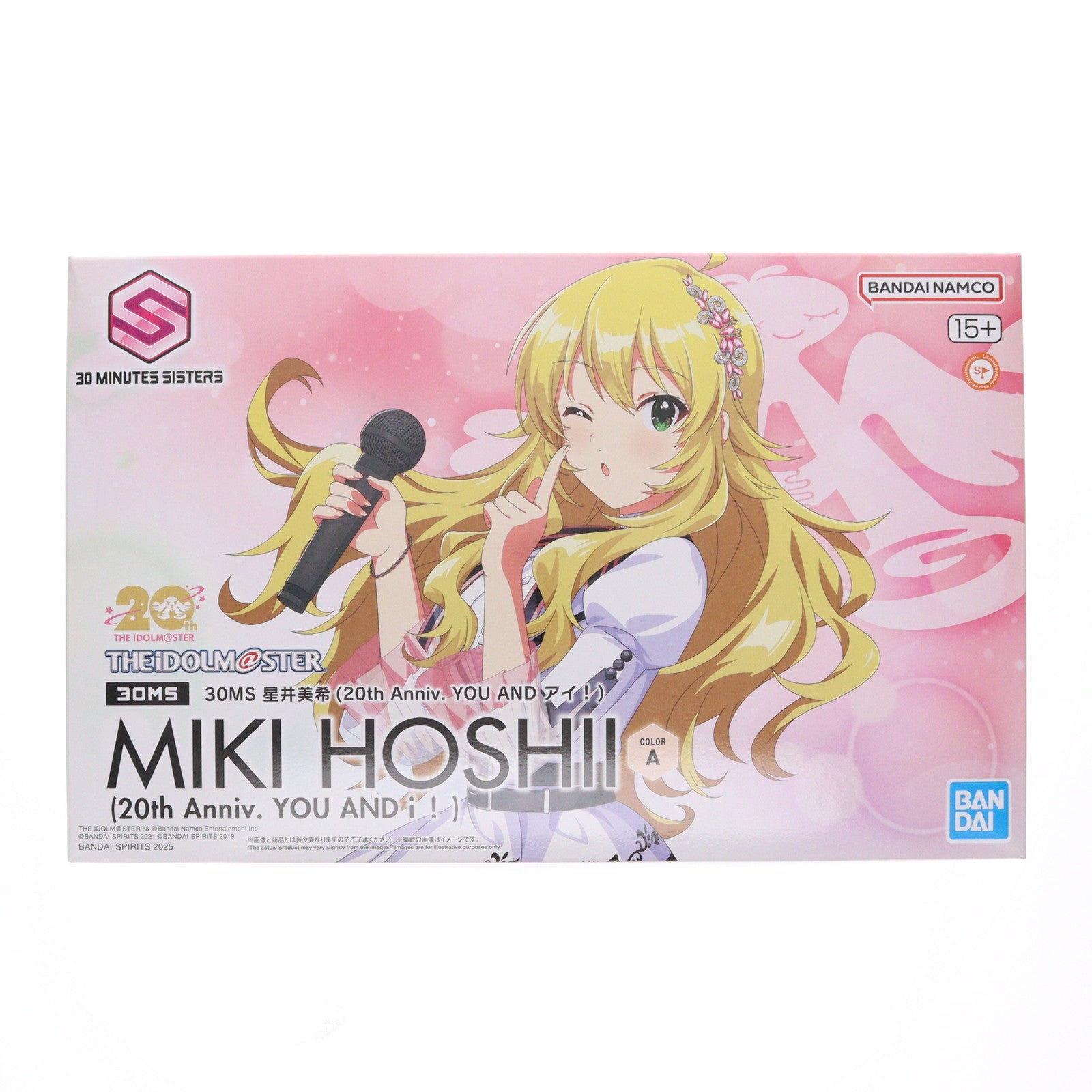 【中古即納】[PTM] 30MS 星井美希(ほしいみき)(20th Anniv. YOU AND アイ!) アイドルマスター 30 MINUTES SISTERS(サーティミニッツシスターズ) プラモデル(5068862) バンダイスピリッツ(20250913)
