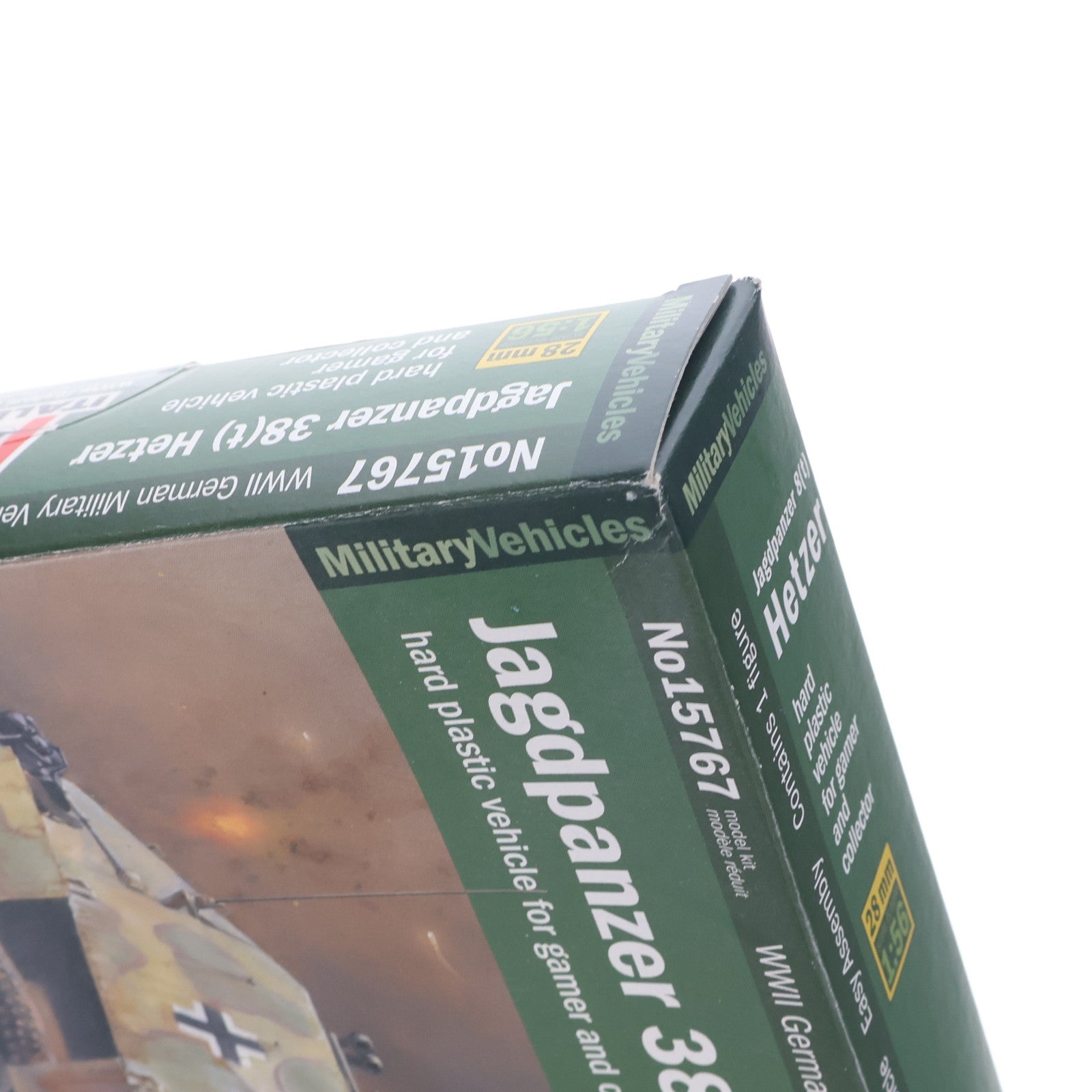 【中古即納】[PTM] 1/56 WW.II ドイツ軍 駆逐戦車 38(t) ヘッツァー プラモデル(15767) ITALERI(イタレリ)(20180531)