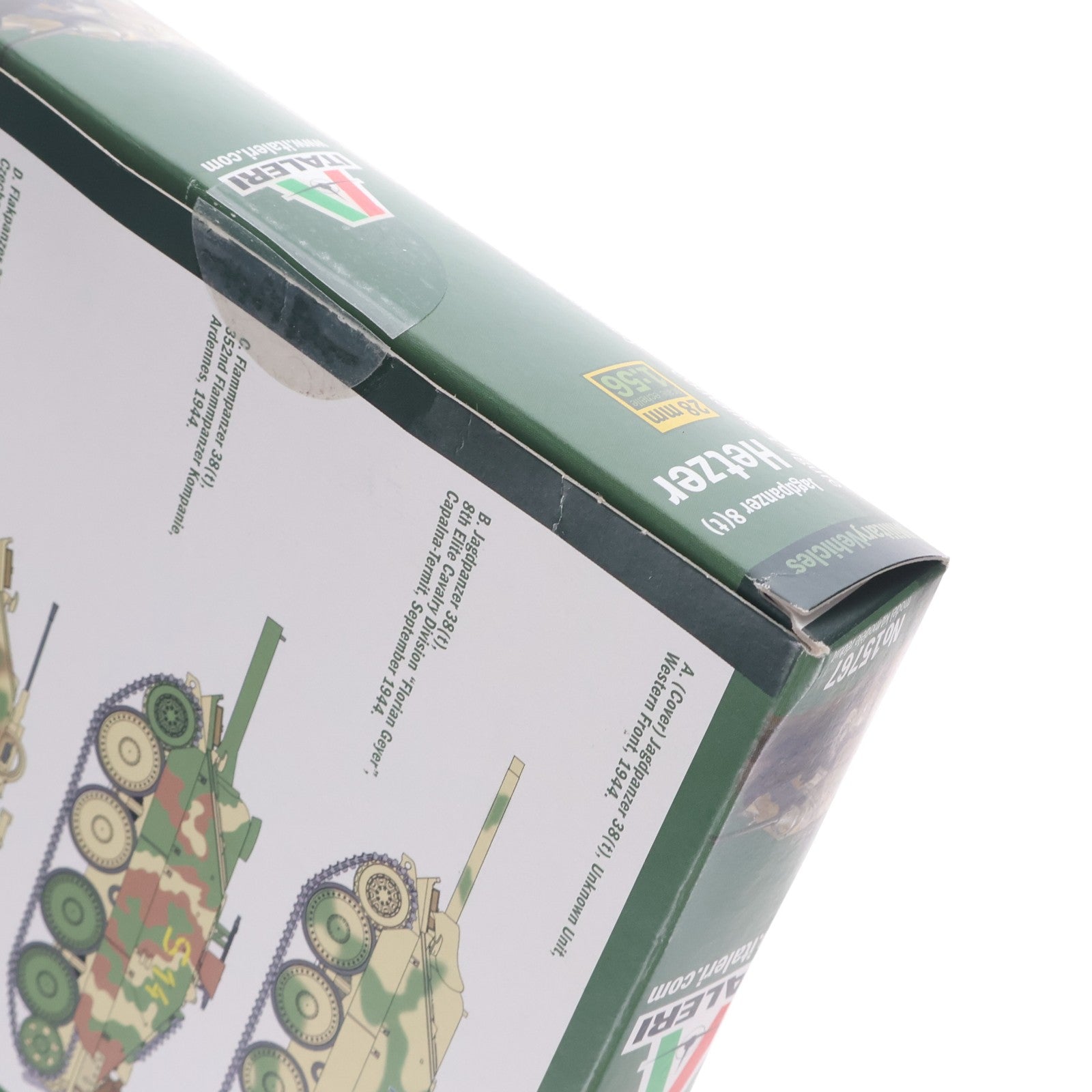【中古即納】[PTM] 1/56 WW.II ドイツ軍 駆逐戦車 38(t) ヘッツァー プラモデル(15767) ITALERI(イタレリ)(20180531)