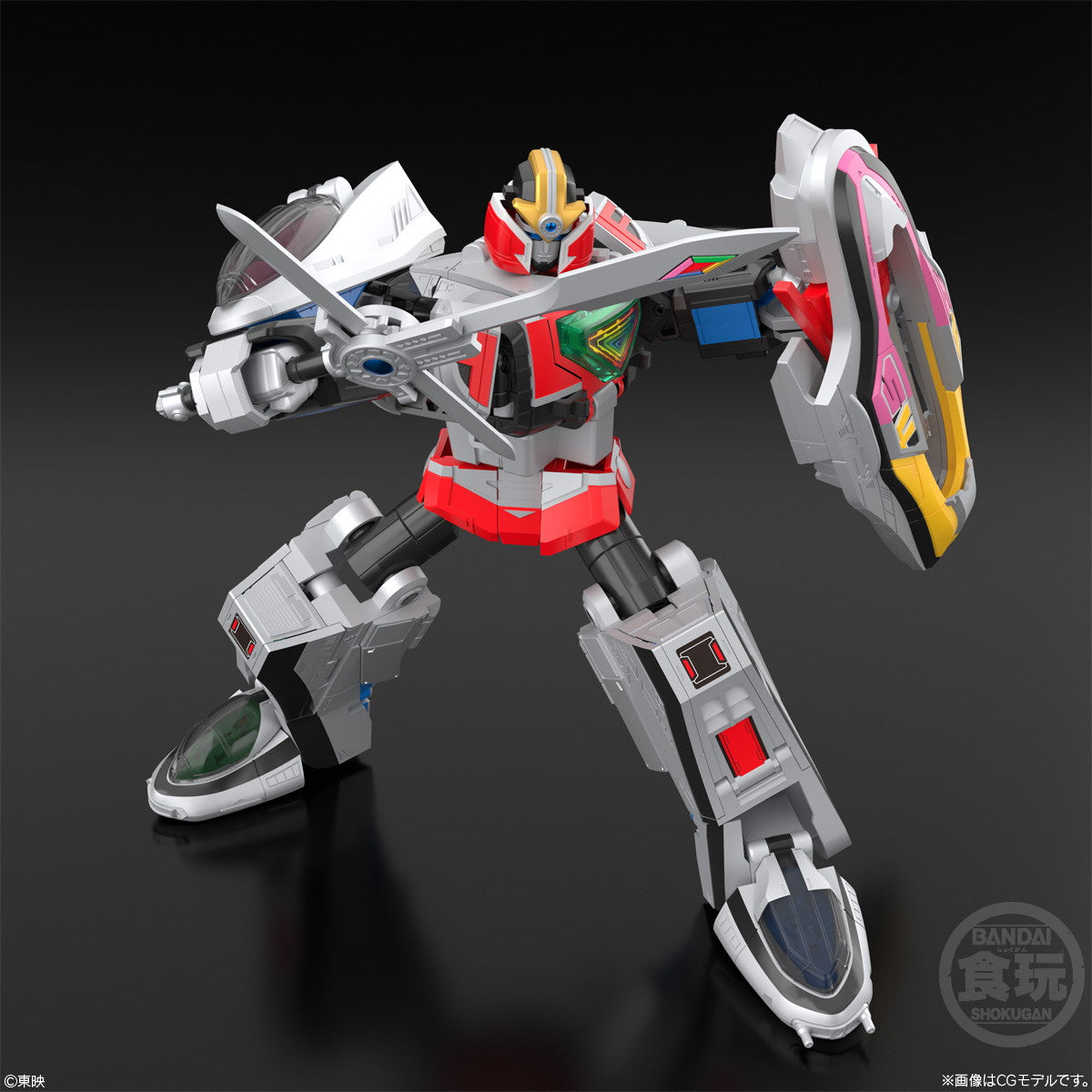 【中古即納】[PTM] (食玩) SMP[SHOKUGAN MODELING PROJECT] 3Dフォーメーション タイムロボ 未来戦隊タイムレンジャー プラモデル バンダイ(20260126)