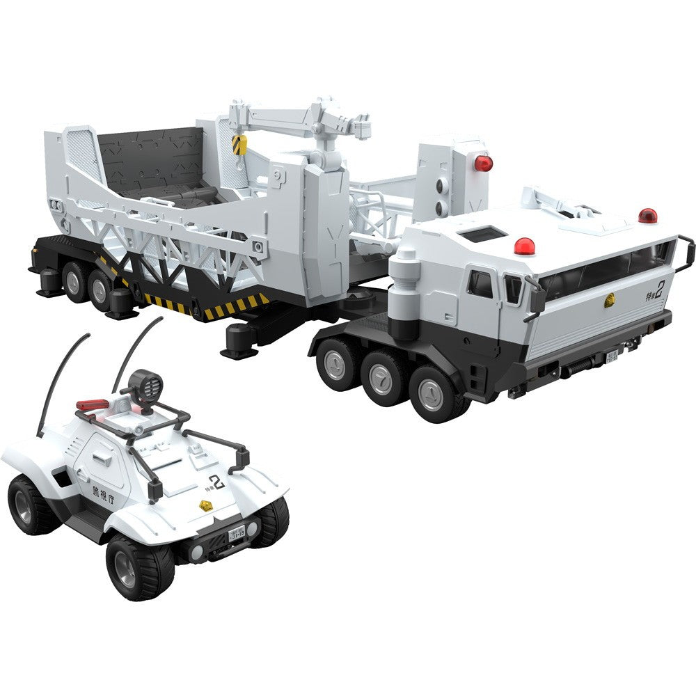 【中古即納】[PTM] (再々販) MODEROID(モデロイド) 1/60 98式特型指揮車&99式特型レイバーキャリア 機動警察パトレイバー プラモデル グッドスマイルカンパニー(20260731)