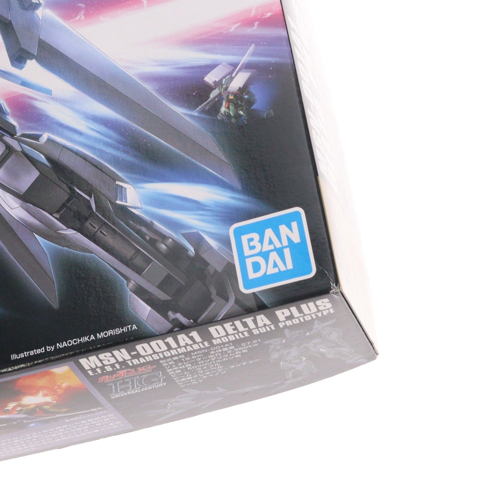 【中古即納】[PTM] (再販) HGUC 1/144 デルタプラス 機動戦士ガンダムUC(ユニコーン) プラモデル バンダイスピリッツ(20241231)