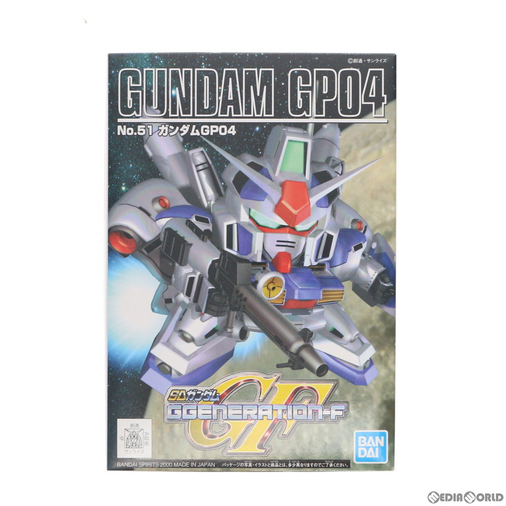 【中古即納】[PTM] RX-78GP-04 ガンダムGP-04 SDガンダム G-GENERATION-F シリーズNo.51 プラモデル(5060811) バンダイスピリッツ(20200731)