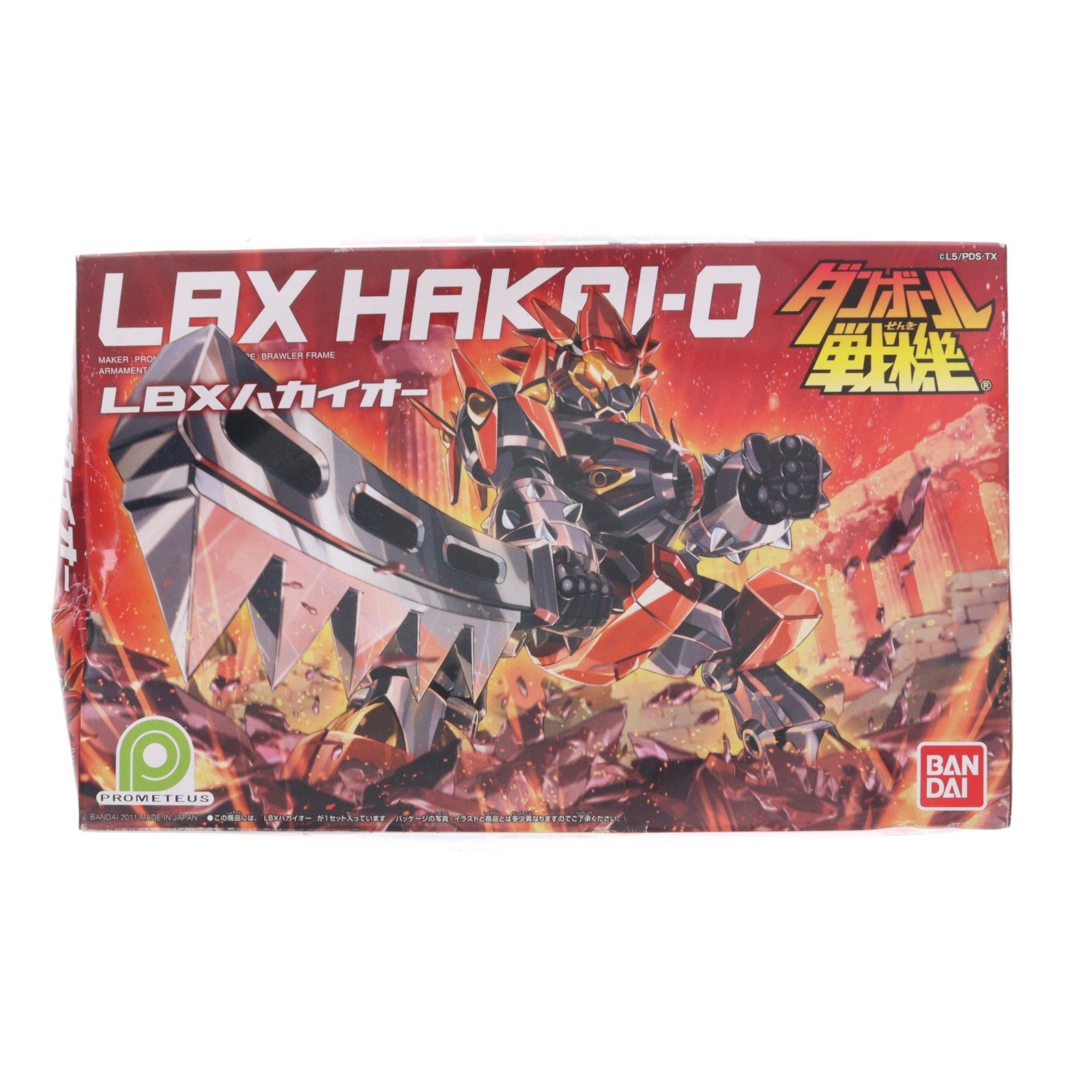 【中古即納】[PTM] 004 LBXハカイオー ダンボール戦機 プラモデル バンダイ(20110319)