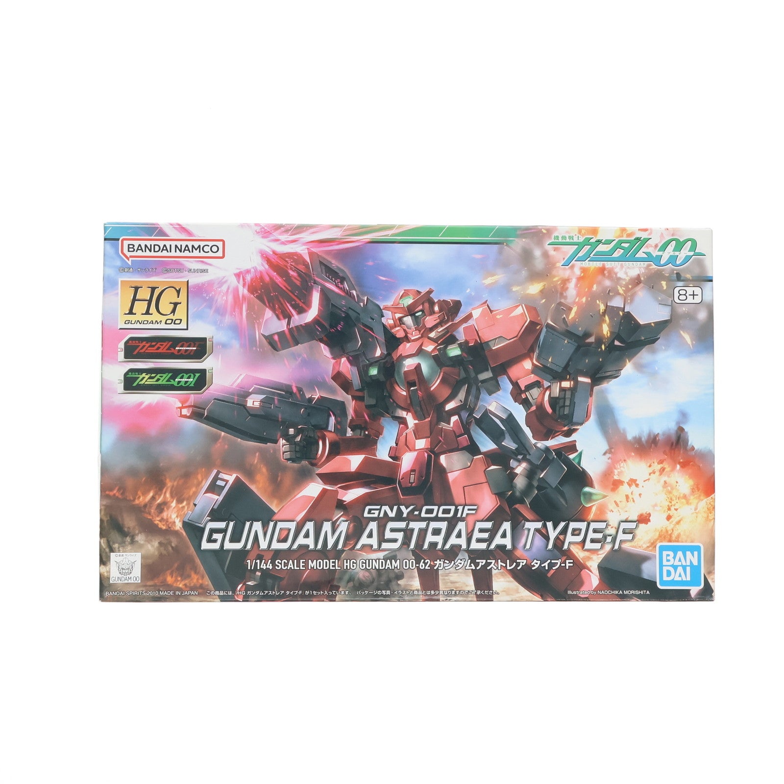 【中古即納】[PTM] (再販) HG 1/144 GNY-001F ガンダム アストレア タイプF 機動戦士ガンダム00F(ダブルオーエフ) プラモデル(5060652) バンダイスピリッツ(20240731)