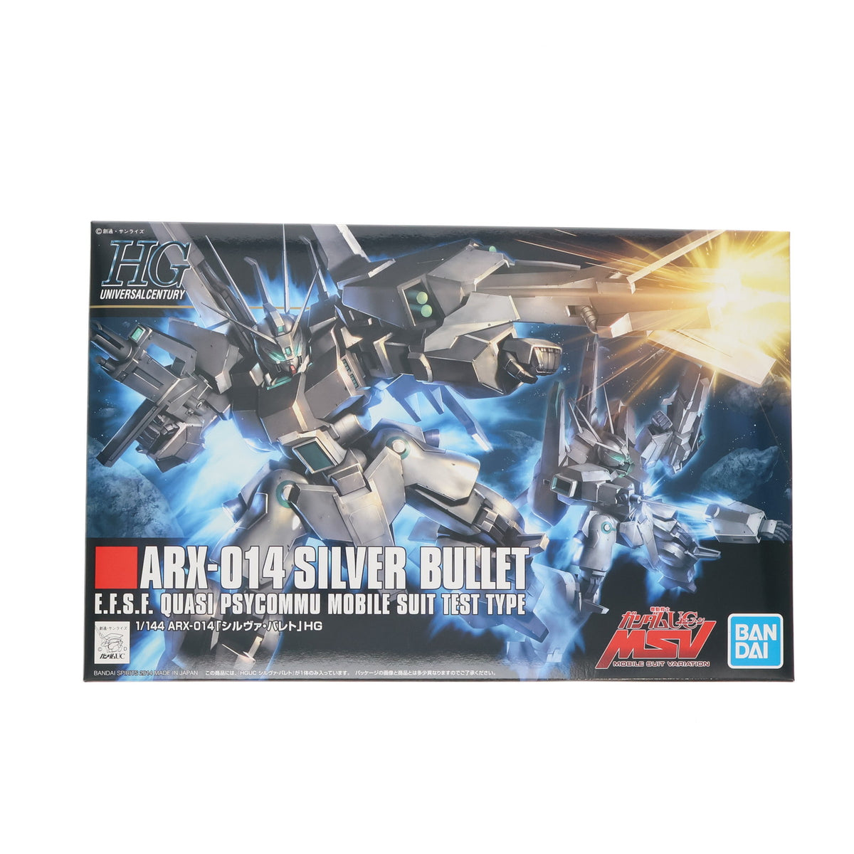 【中古即納】[PTM] (再販) HGUC 1/144 ARX-014 シルヴァ・バレト 機動戦士ガンダムUC(ユニコーン) MSV プラモデル(5055755) バンダイスピリッツ(20251001)