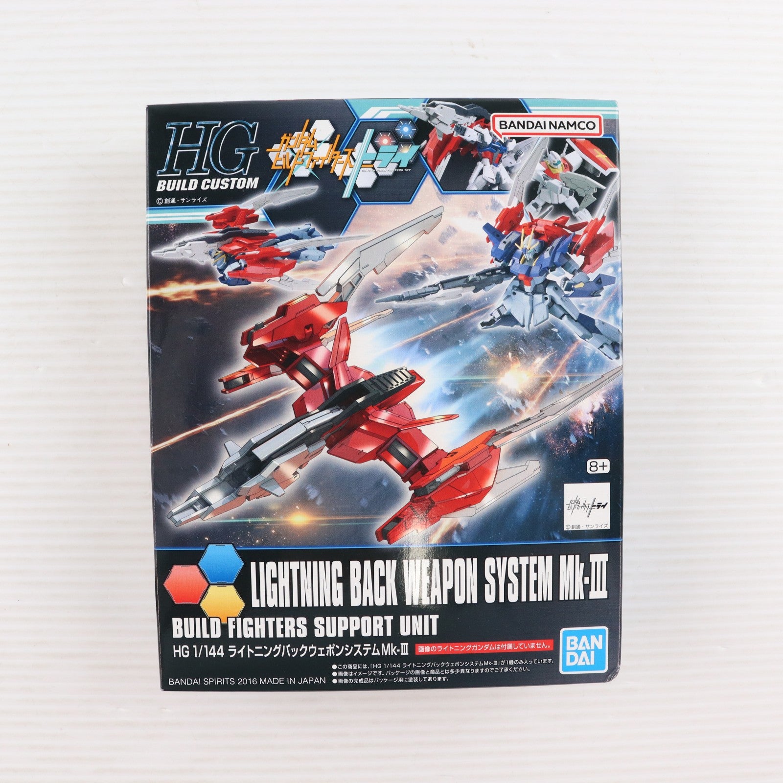 【中古即納】[PTM] (再販) HGBC 1/144 ライトニングバックウェポンシステム Mk-III ガンダムビルドファイターズトライ プラモデル用アクセサリ バンダイスピリッツ(20240828)