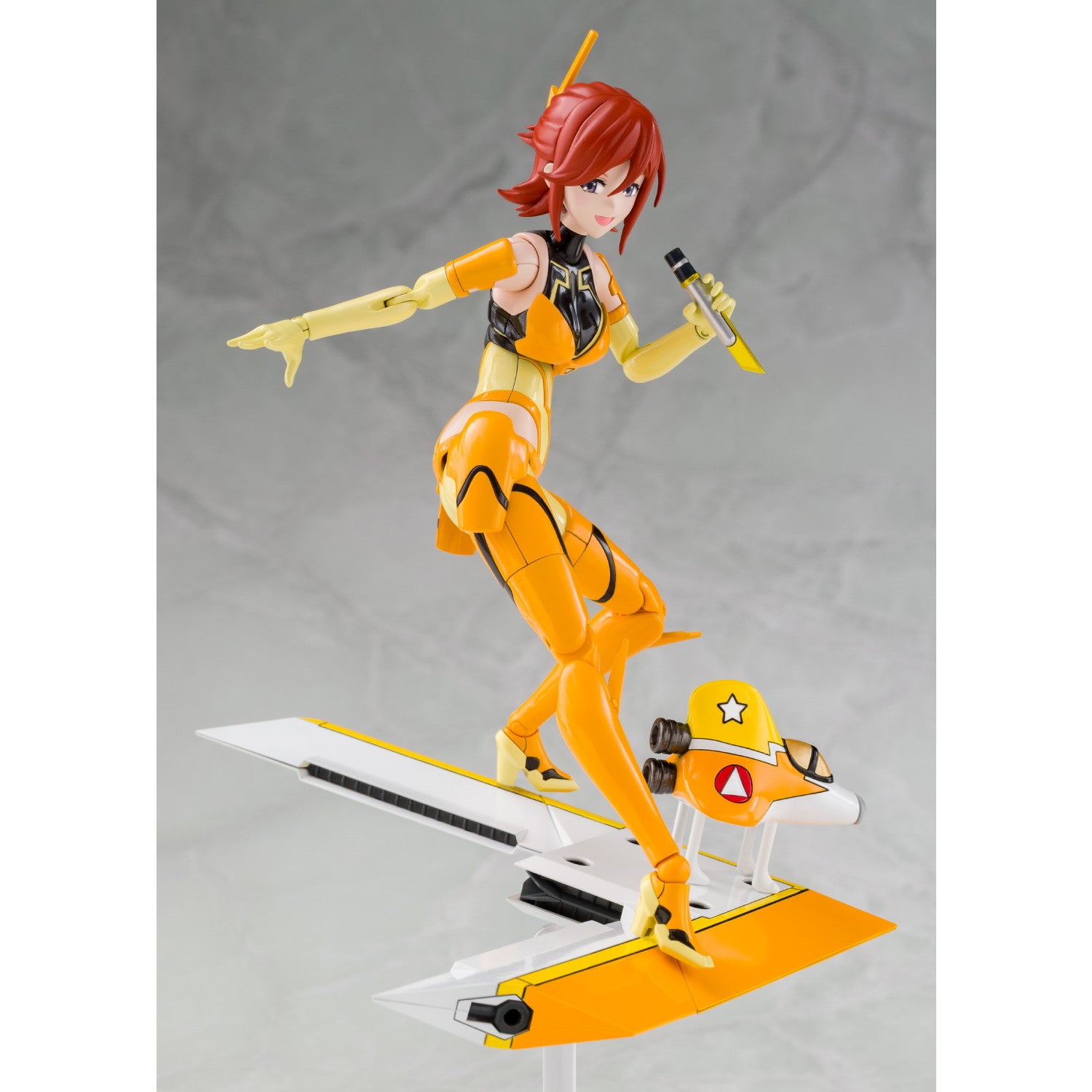 【中古即納】[PTM] V.F.G. MC-16 VF-31J ジークフリード カナメ・バッカニア マクロスΔ(デルタ) プラモデル(065273) アオシマ(20241222)