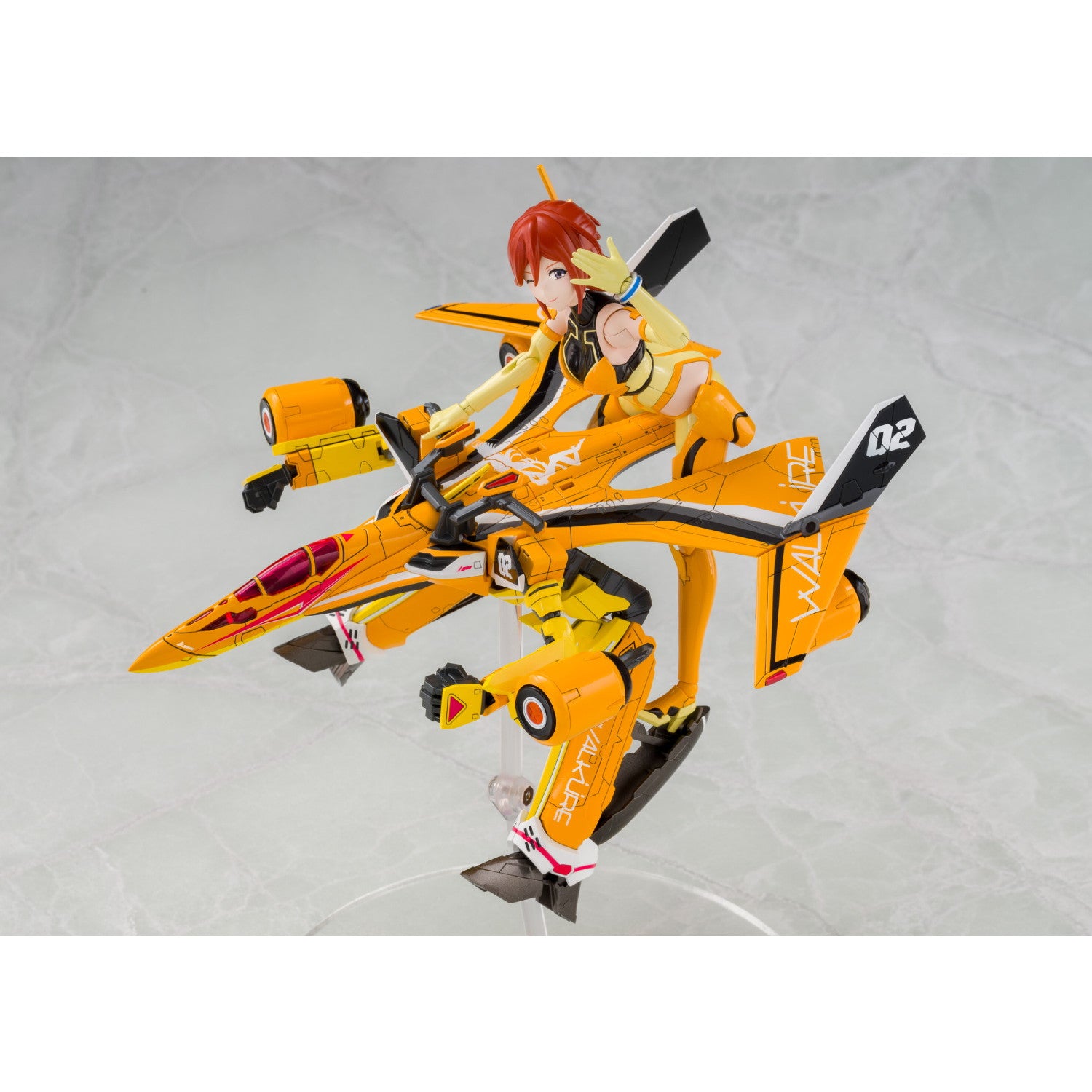 【中古即納】[PTM] V.F.G. MC-16 VF-31J ジークフリード カナメ・バッカニア マクロスΔ(デルタ) プラモデル(065273) アオシマ(20241222)
