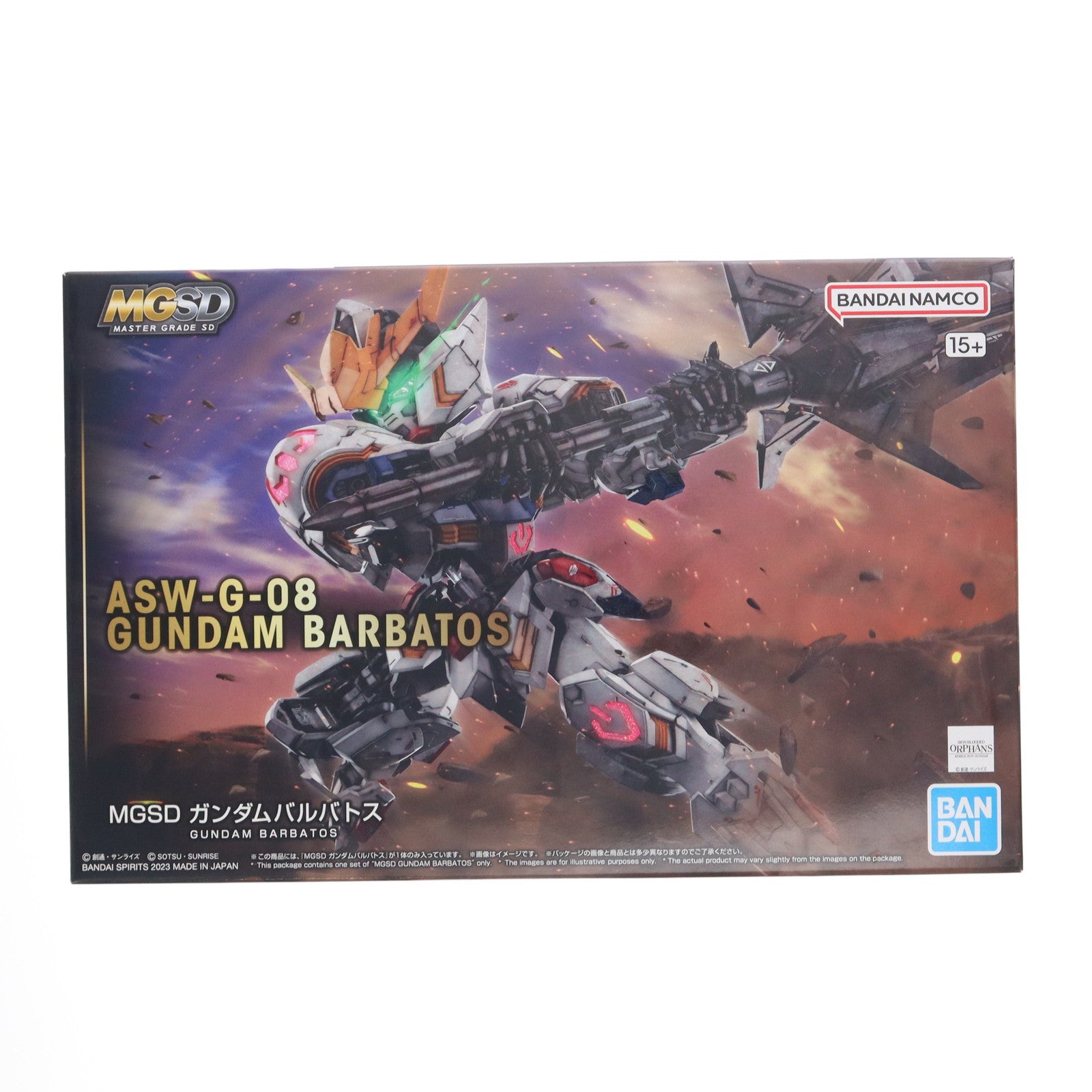 【中古即納】[PTM] (再販) MGSD ガンダムバルバトス 機動戦士ガンダム 鉄血のオルフェンズ プラモデル(5065699) バンダイスピリッツ(20260624)