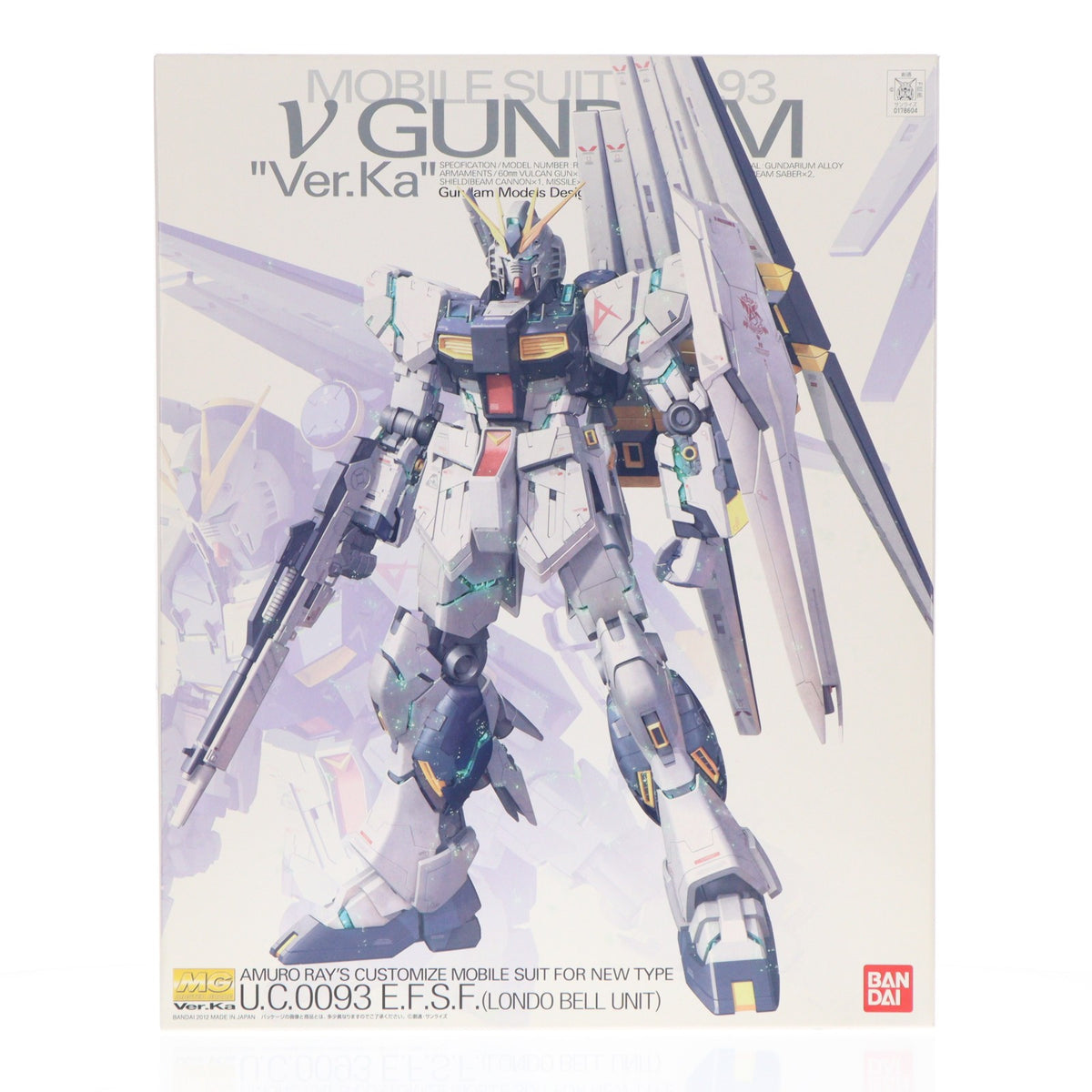 【中古即納】[PTM] プレミアムデカール無し MG 1/100 RX-93 νガンダム Ver.Ka 機動戦士ガンダム 逆襲のシャア プラモデル(0178604) バンダイ(20180321)