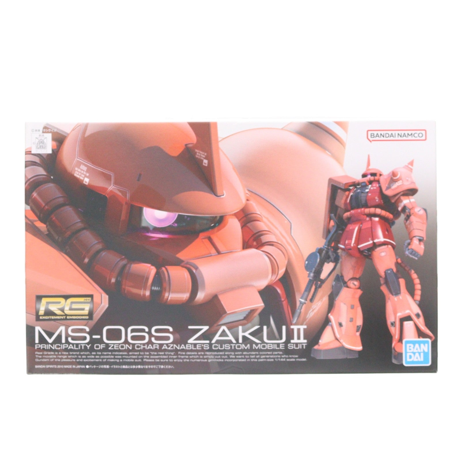 【中古即納】[PTM] (再販) RG 1/144 MS-06S シャア専用ザク 機動戦士ガンダム プラモデル(5061595) バンダイスピリッツ(20260321)