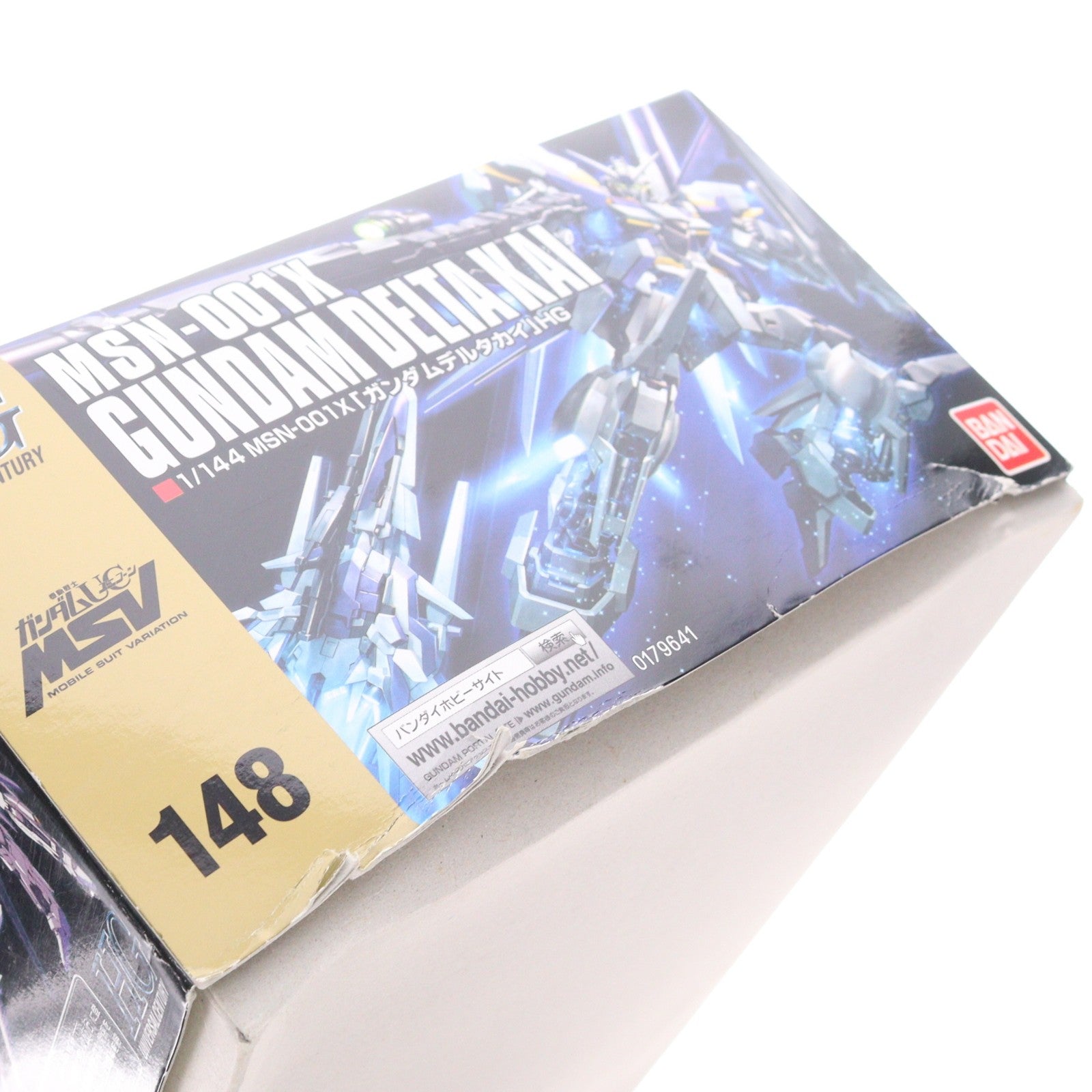 【中古即納】[PTM] HGUC 1/144 MSN-001X ガンダムデルタカイ 機動戦士ガンダムUC(ユニコーン) MSV プラモデル(0179641) バンダイ(20180201)