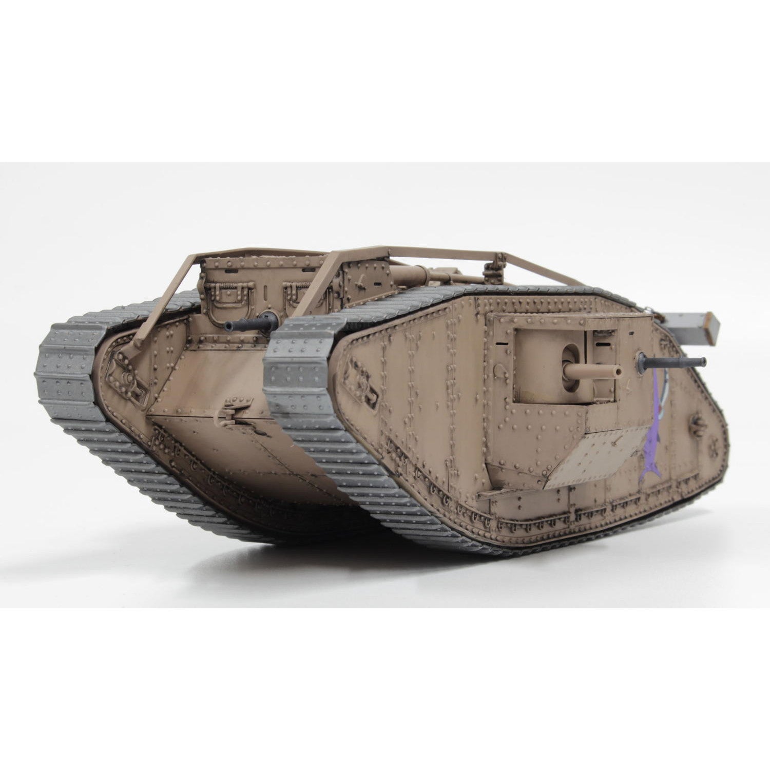 【中古即納】[PTM] バトルダメージデカール&アクリルスタンド付属 1/35 Mk.IV戦車 サメさんチーム 準決勝です! ガールズ&パンツァー 最終章 プラモデル(GP-80) プラッツ(20230120)