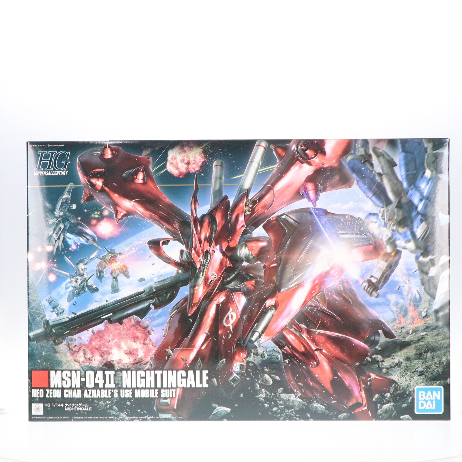 【中古即納】[PTM] HGUC 1/144 ナイチンゲール 機動戦士ガンダム 逆襲のシャア ベルトーチカ・チルドレン プラモデル(2559049) バンダイスピリッツ(20210722)