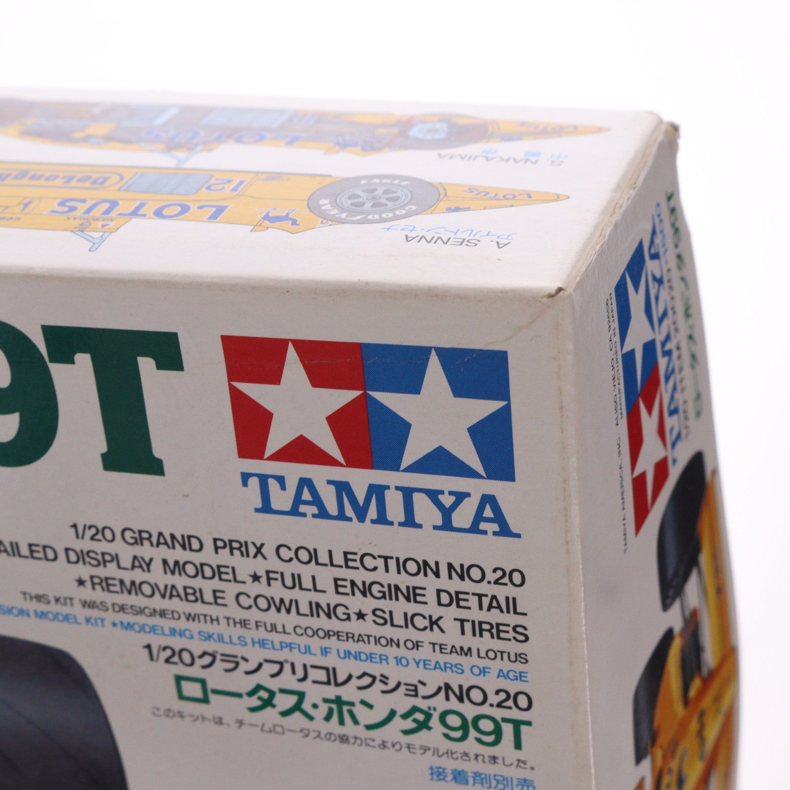 【中古即納】[PTM] グランプリコレクション No.20 1/20 ロータス・ホンダ99T 定価1500円版 プラモデル(20020) タミヤ(19871231)