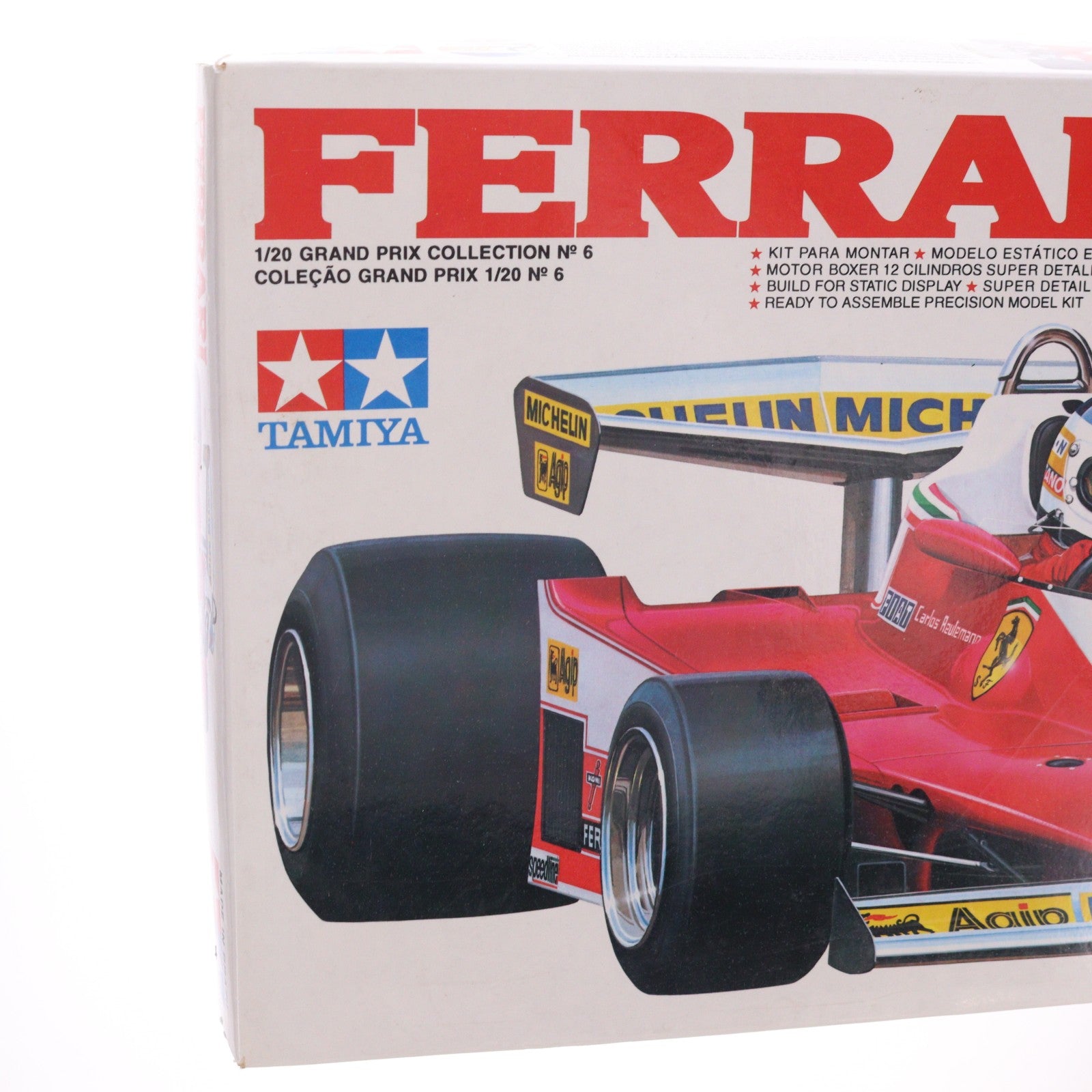 【中古即納】[PTM] グランプリコレクション No.6 1/20 フェラーリ 312T3 ディスプレイモデル プラモデル(2006) タミヤ(19991231)