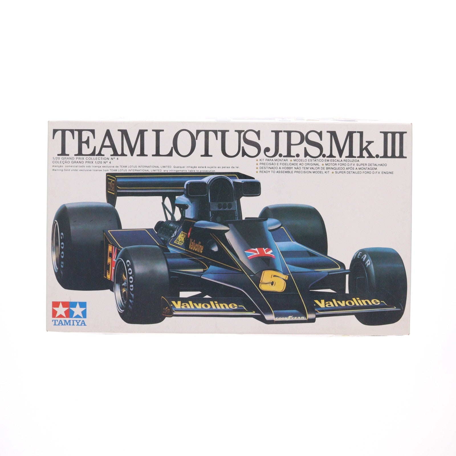 【中古即納】[PTM] グランプリコレクション No.4 1/20 J.P.S. Mk.III ロータス78 ブラジル版 プラモデル(2004) タミヤ(20041231)