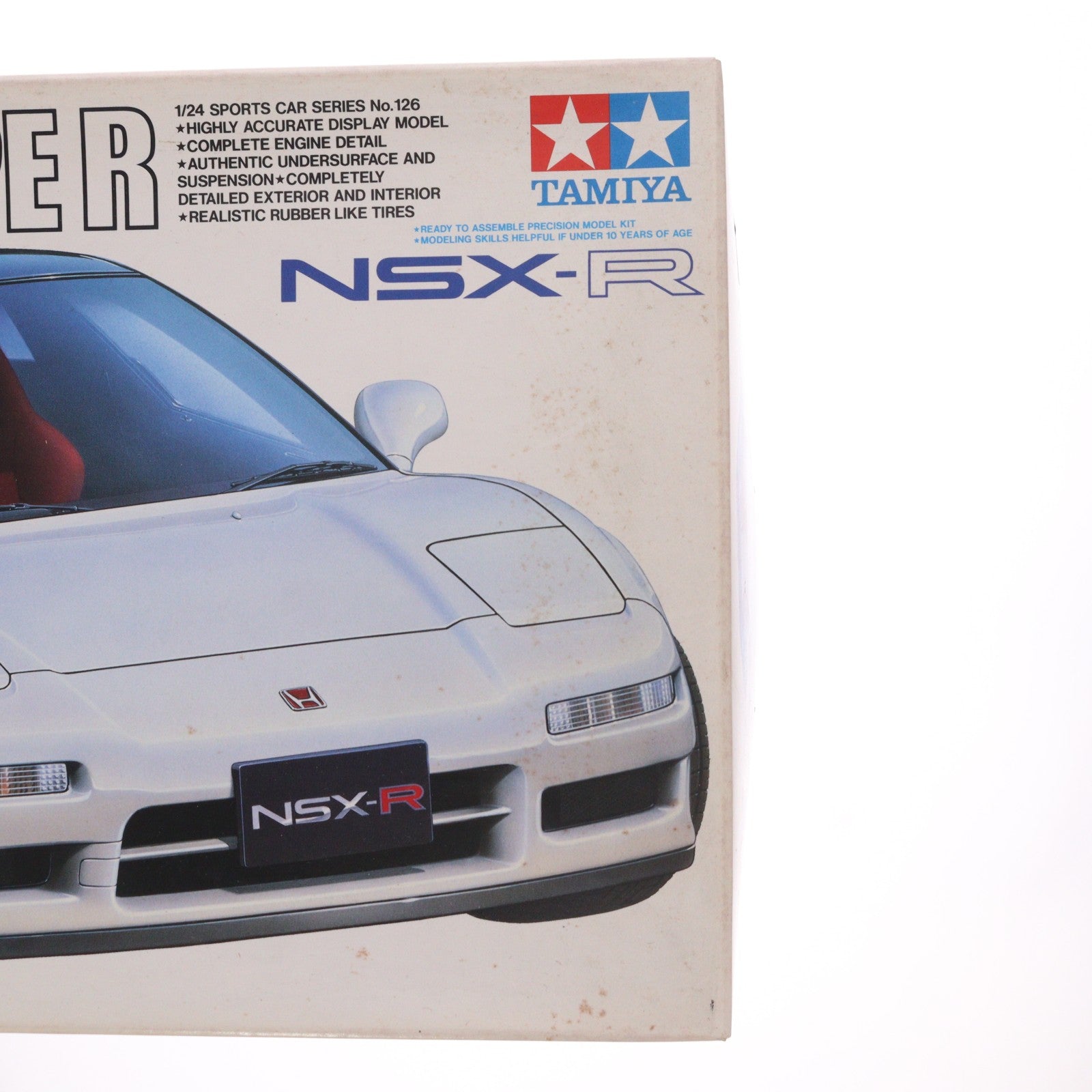 【中古即納】[PTM] スポーツカーシリーズ NO.126 1/24 ホンダ NSX タイプR ディスプレイモデル プラモデル(24126) タミヤ(19991231)