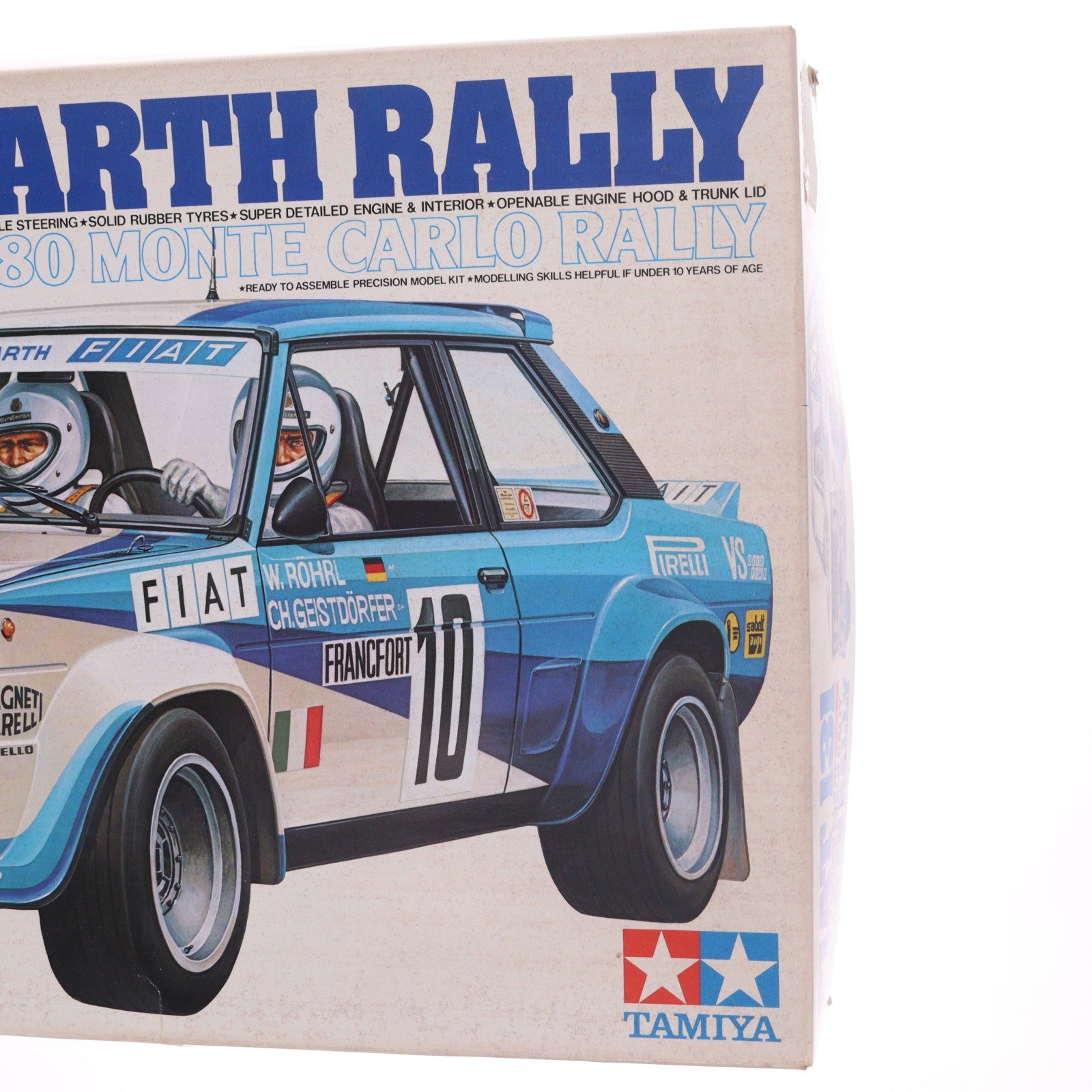 【中古即納】[PTM] グランプリコレクション No.15 1/20 フィアット 131 アバルトラリー 80年モンテカルロラリー優勝車 モーターライズキット プラモデル(20015) タミヤ(19811231)