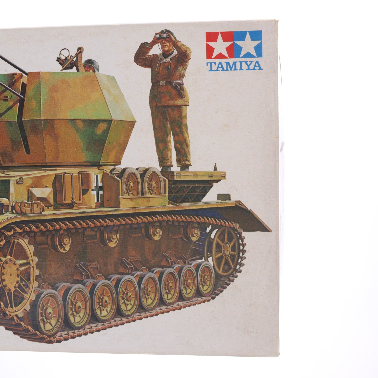 【中古即納】[PTM] ミリタリーミニチュアシリーズ No.85 1/35 ドイツ・IV号対空戦車ヴィルベルヴィント 20mm4連高射砲38型 ディスプレイモデル プラモデル(35085) タミヤ(19990228)