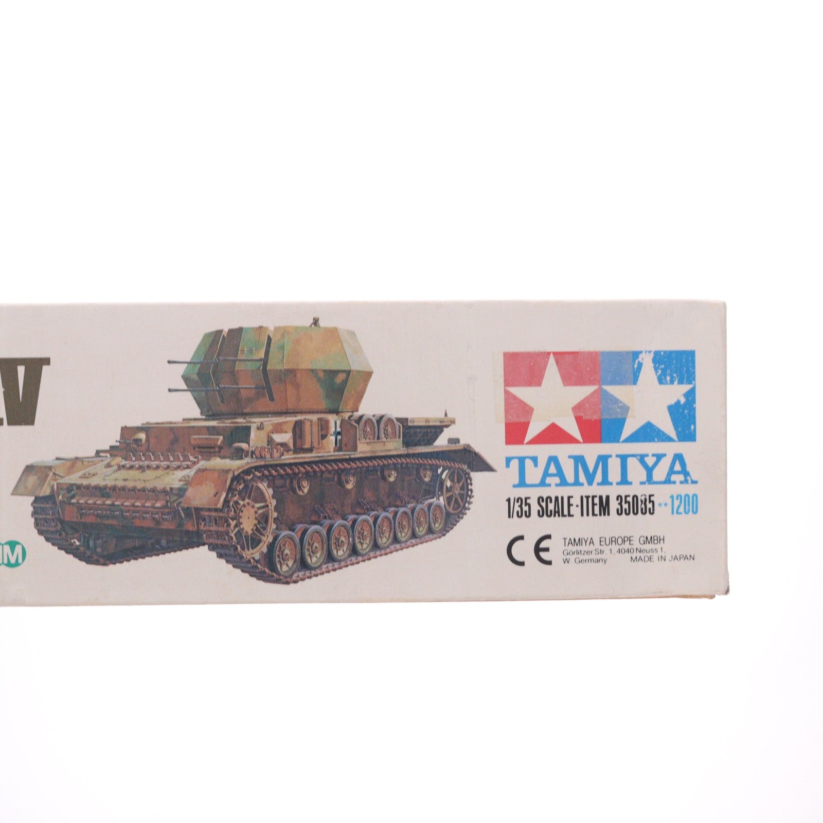【中古即納】[PTM] ミリタリーミニチュアシリーズ No.85 1/35 ドイツ・IV号対空戦車ヴィルベルヴィント 20mm4連高射砲38型 ディスプレイモデル プラモデル(35085) タミヤ(19990228)