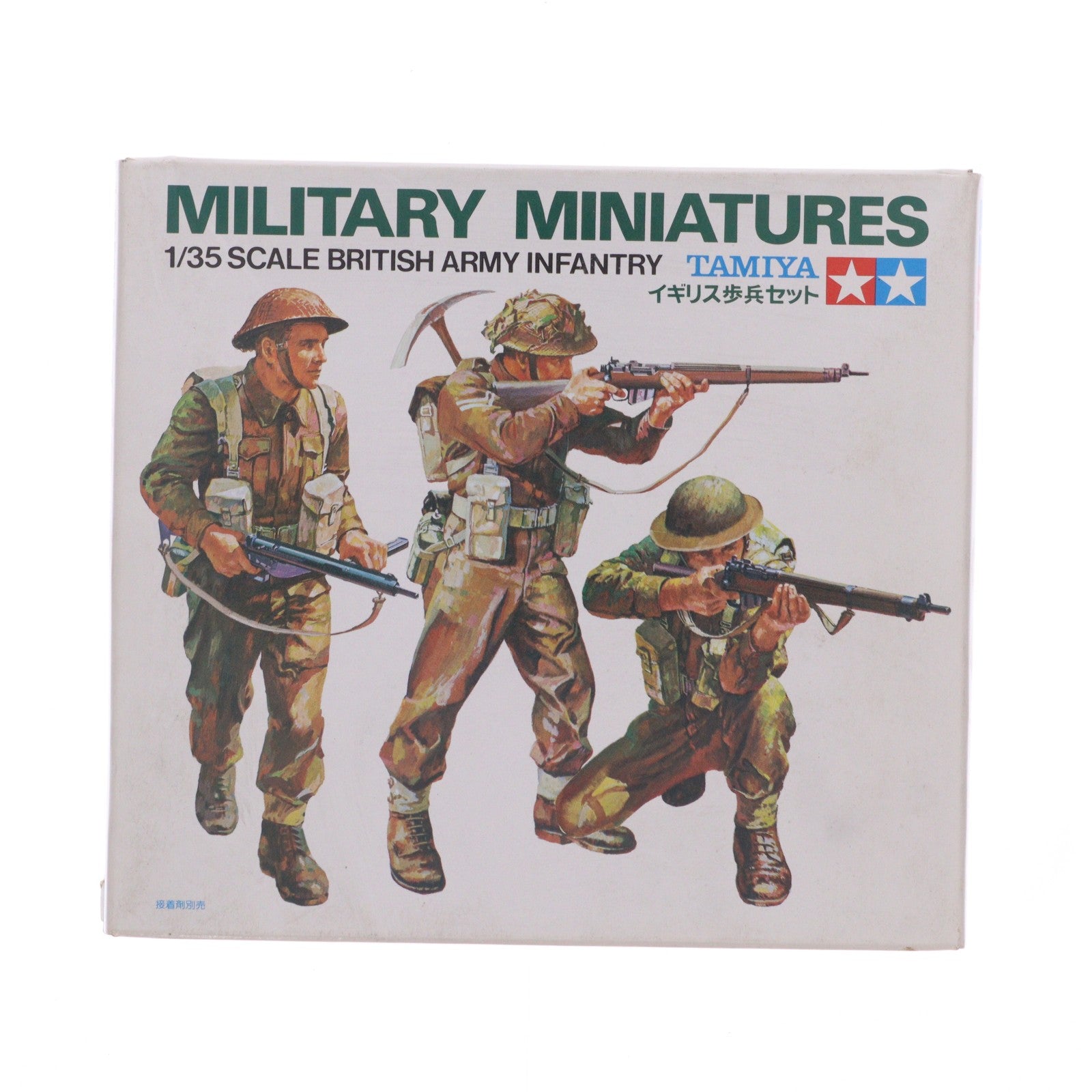【中古即納】[PTM] ミリタリーミニチュアシリーズ No.7 1/35 イギリス歩兵セット プラモデル(35007) タミヤ(19991231)
