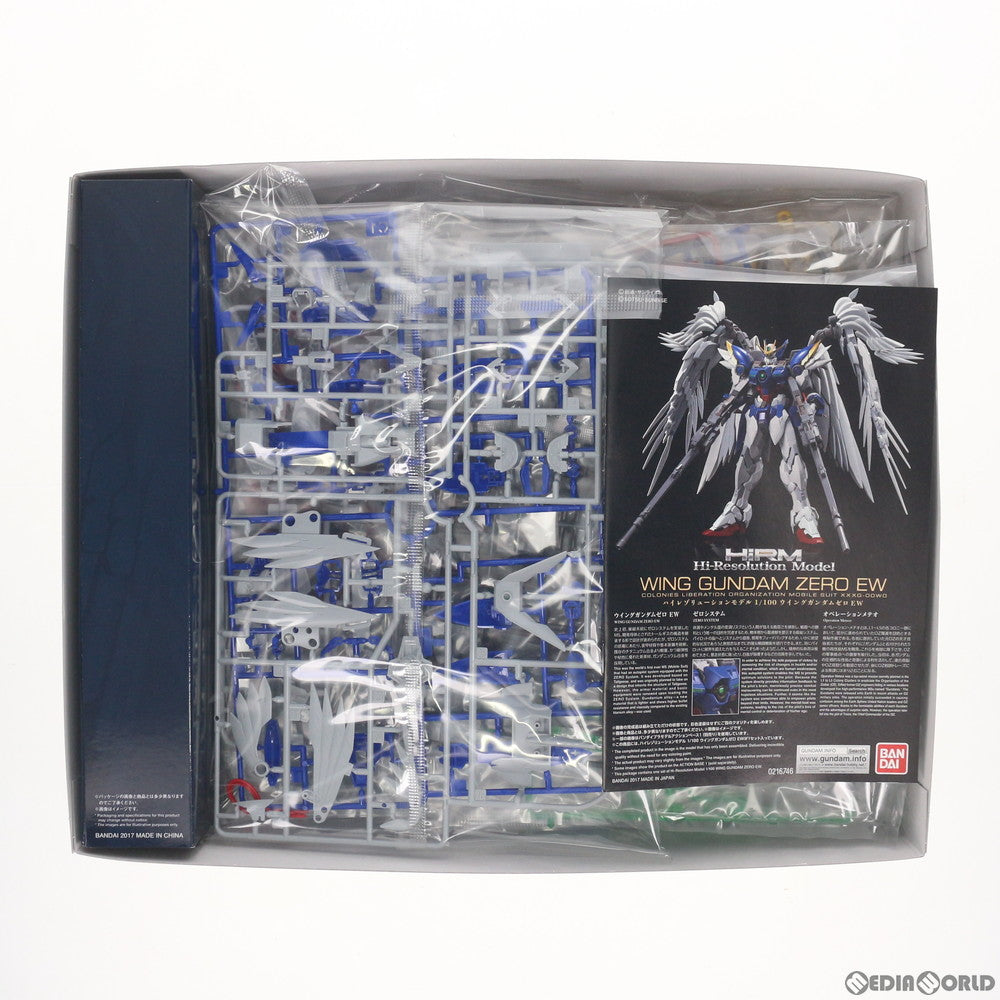 【中古即納】[PTM] ハイレゾリューションモデル 1/100 XXXG-00W0 ウイングガンダムゼロ EW 新機動戦記ガンダムW Endless Waltz(ウイング エンドレスワルツ) プラモデル(0216746) バンダイ(20170930)