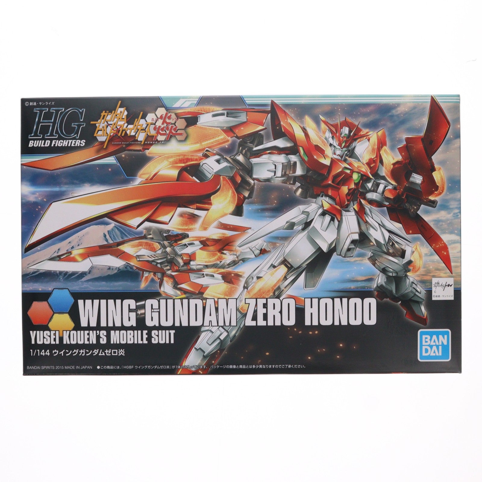 【中古即納】[PTM] (再販) HGBF 1/144 ウイングガンダムゼロ炎 ガンダムビルドファイターズ炎トライ プラモデル バンダイスピリッツ(20240902)