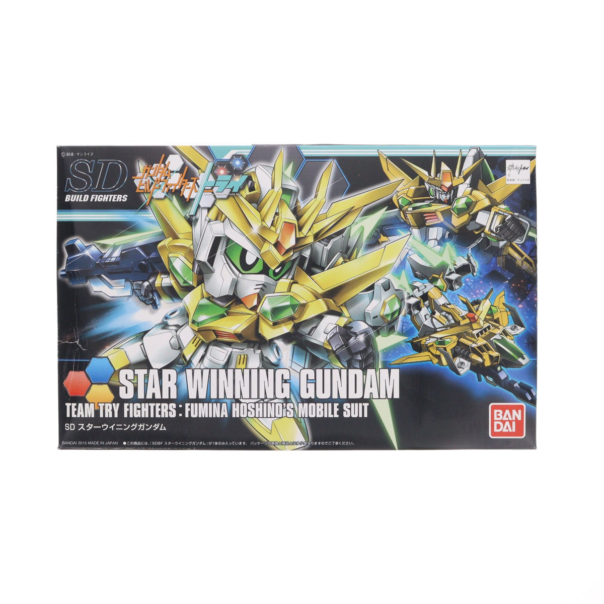 【中古即納】[PTM] SDBF 1/144 SD-237S スターウイニングガンダム ガンダムビルドファイターズトライ プラモデル(0194866) バンダイ(20150228)