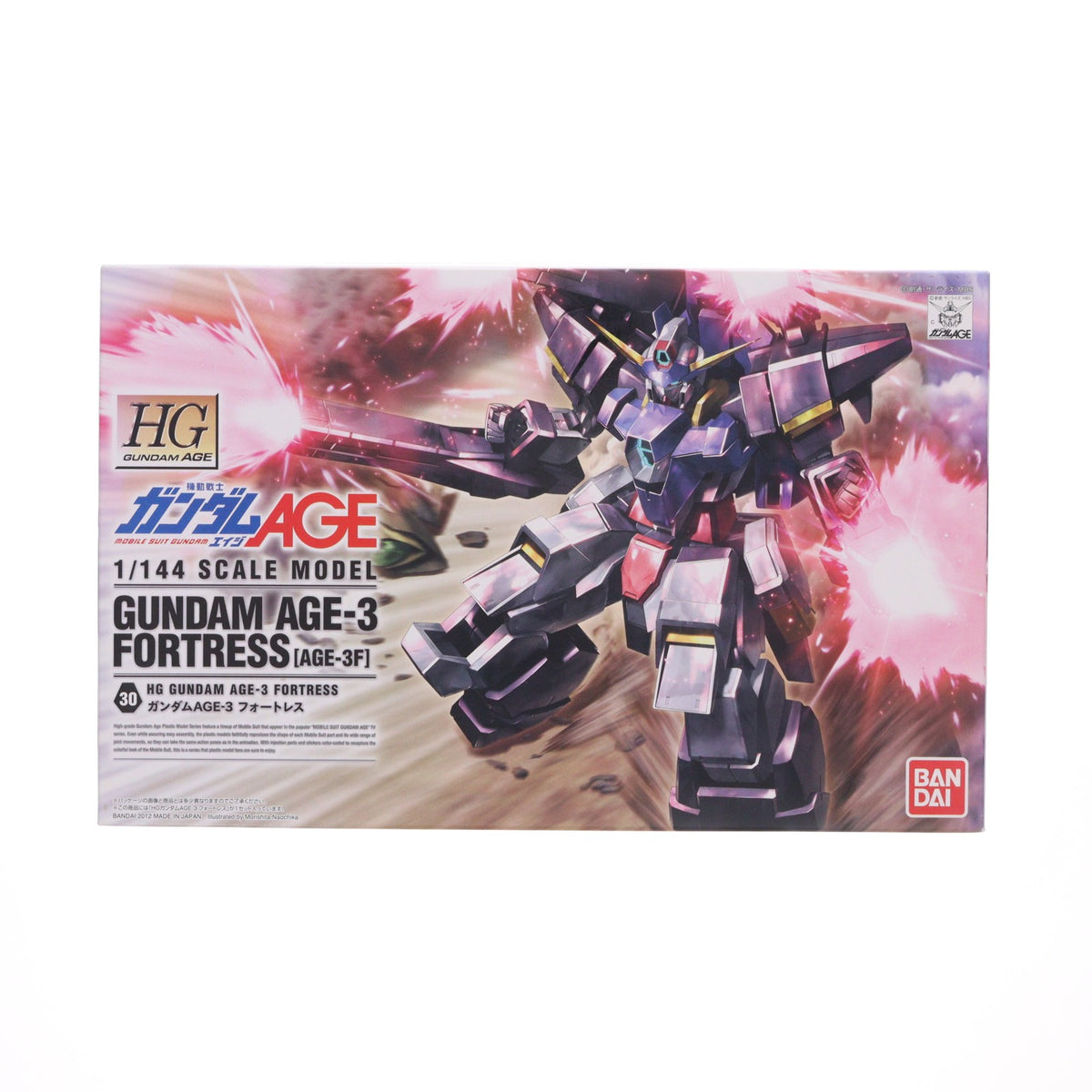 【中古即納】[PTM] HG 1/144 AGE-3F ガンダムAGE-3 フォートレス 機動戦士ガンダムAGE(エイジ) プラモデル(0175795) バンダイ(20171026)