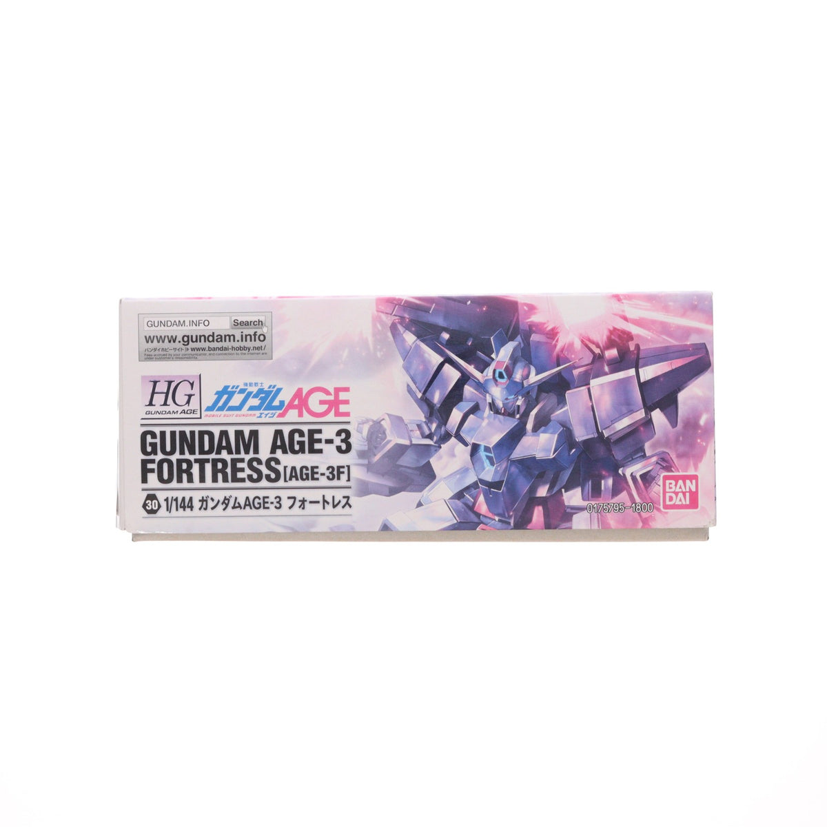【中古即納】[PTM] HG 1/144 AGE-3F ガンダムAGE-3 フォートレス 機動戦士ガンダムAGE(エイジ) プラモデル(0175795) バンダイ(20171026)